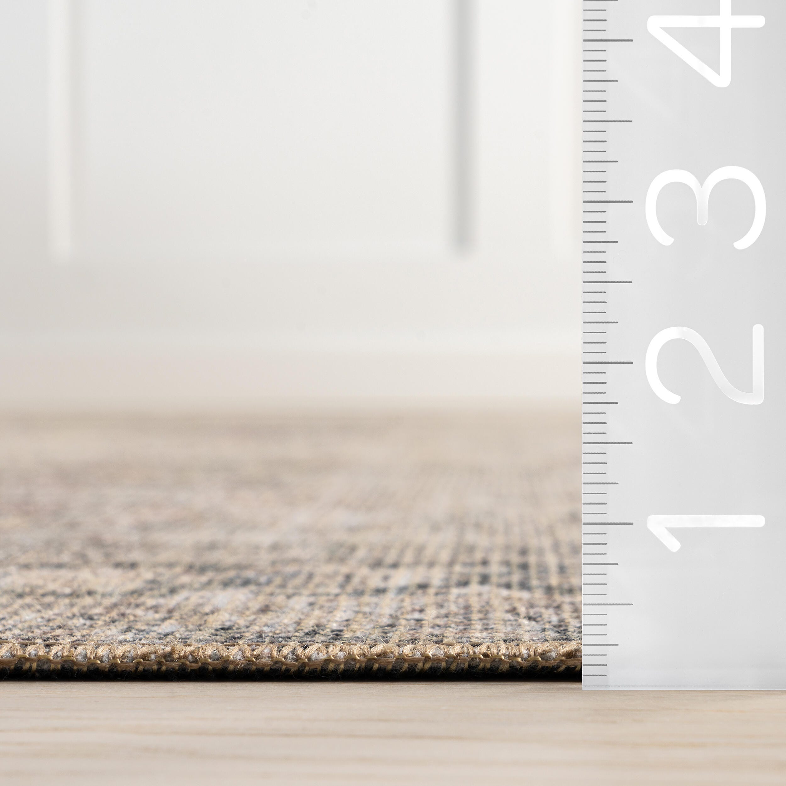 nuLOOM Deidra 4' x 6' Area Rug, Brown, large