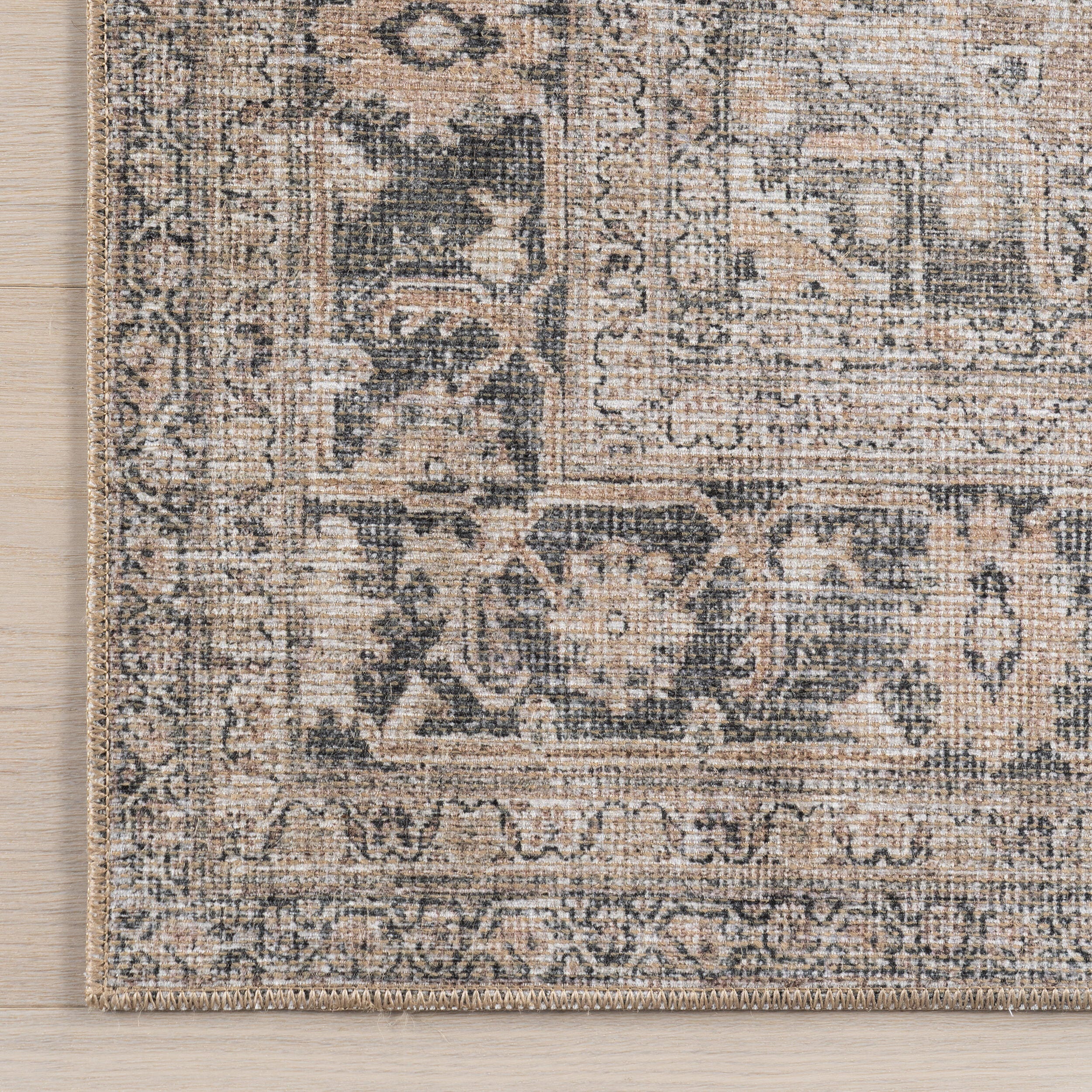 nuLOOM Deidra 4' x 6' Area Rug, Brown, large