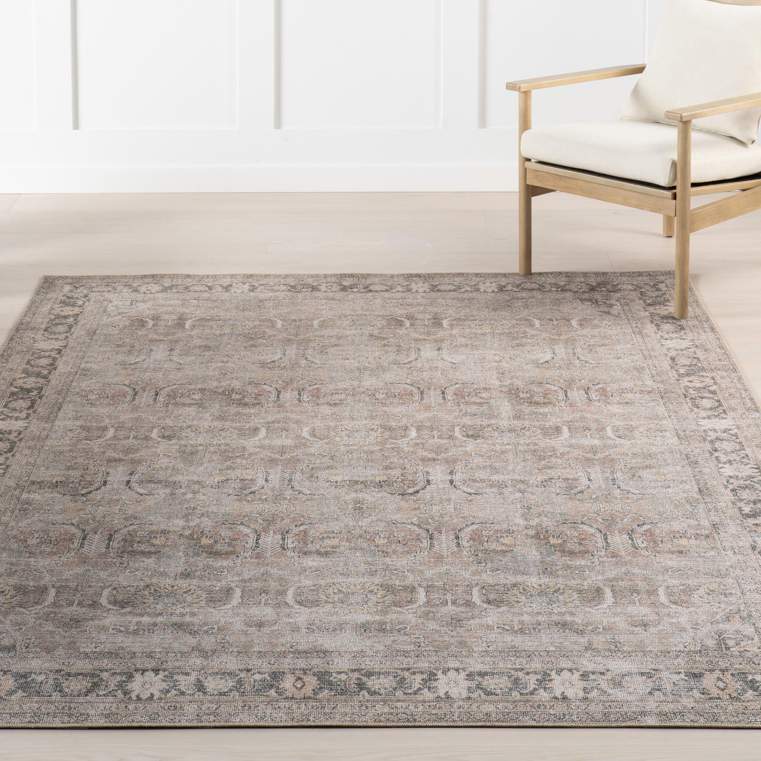 nuLOOM Deidra 5' x 8' Area Rug, Brown, large