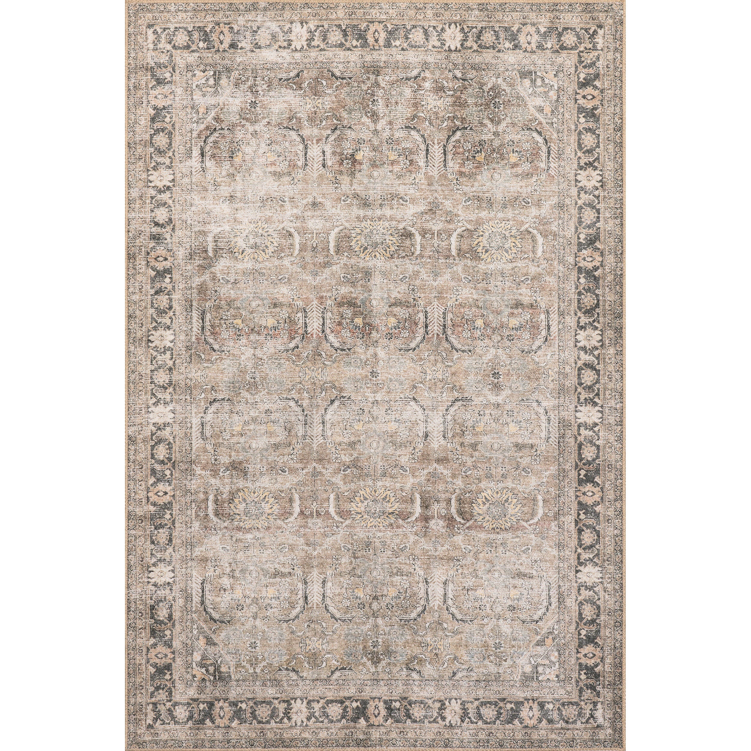 nuLOOM Deidra 7' x 9' Area Rug, Brown, large