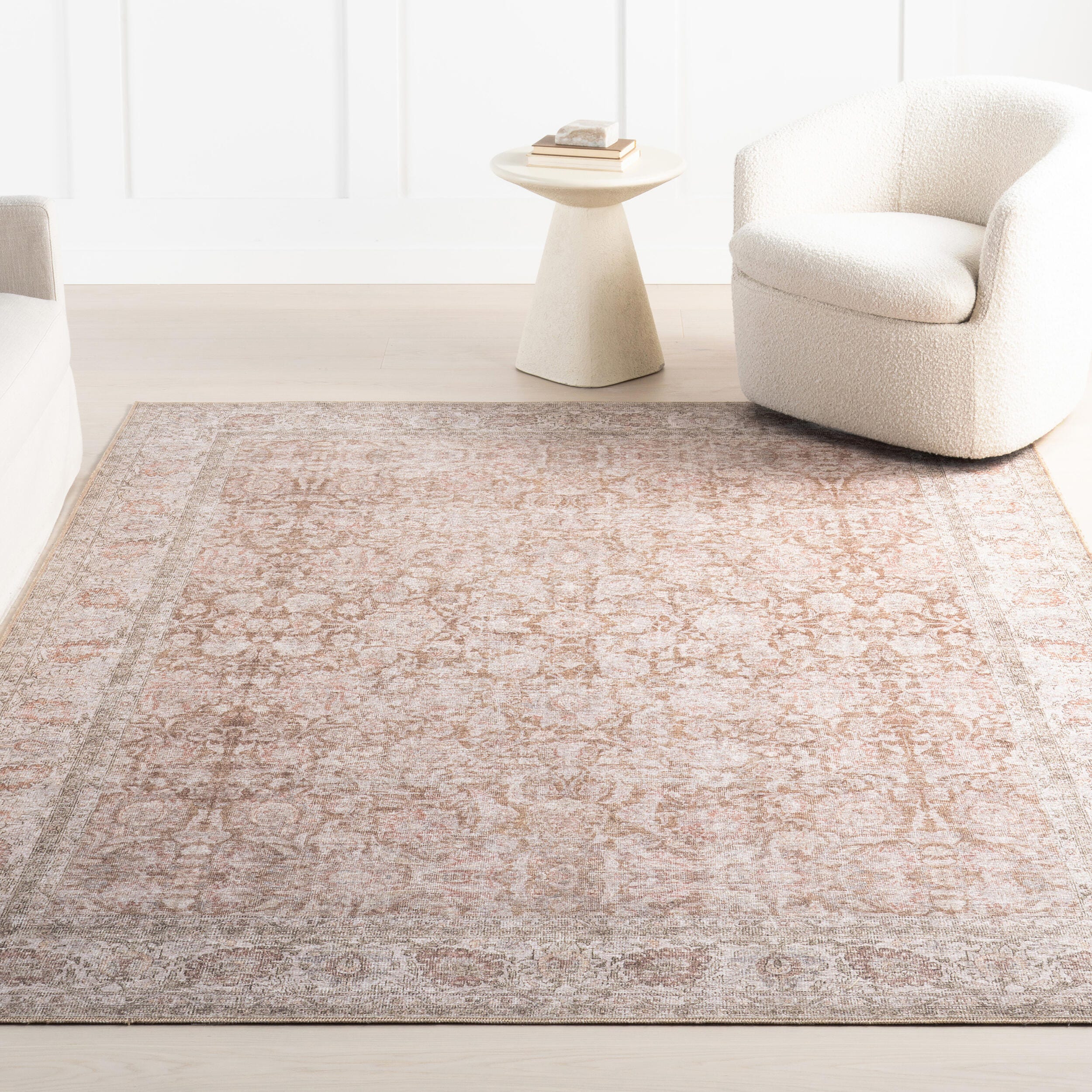 nuLOOM Glenette 8' x 10' Area Rug, Rust, large