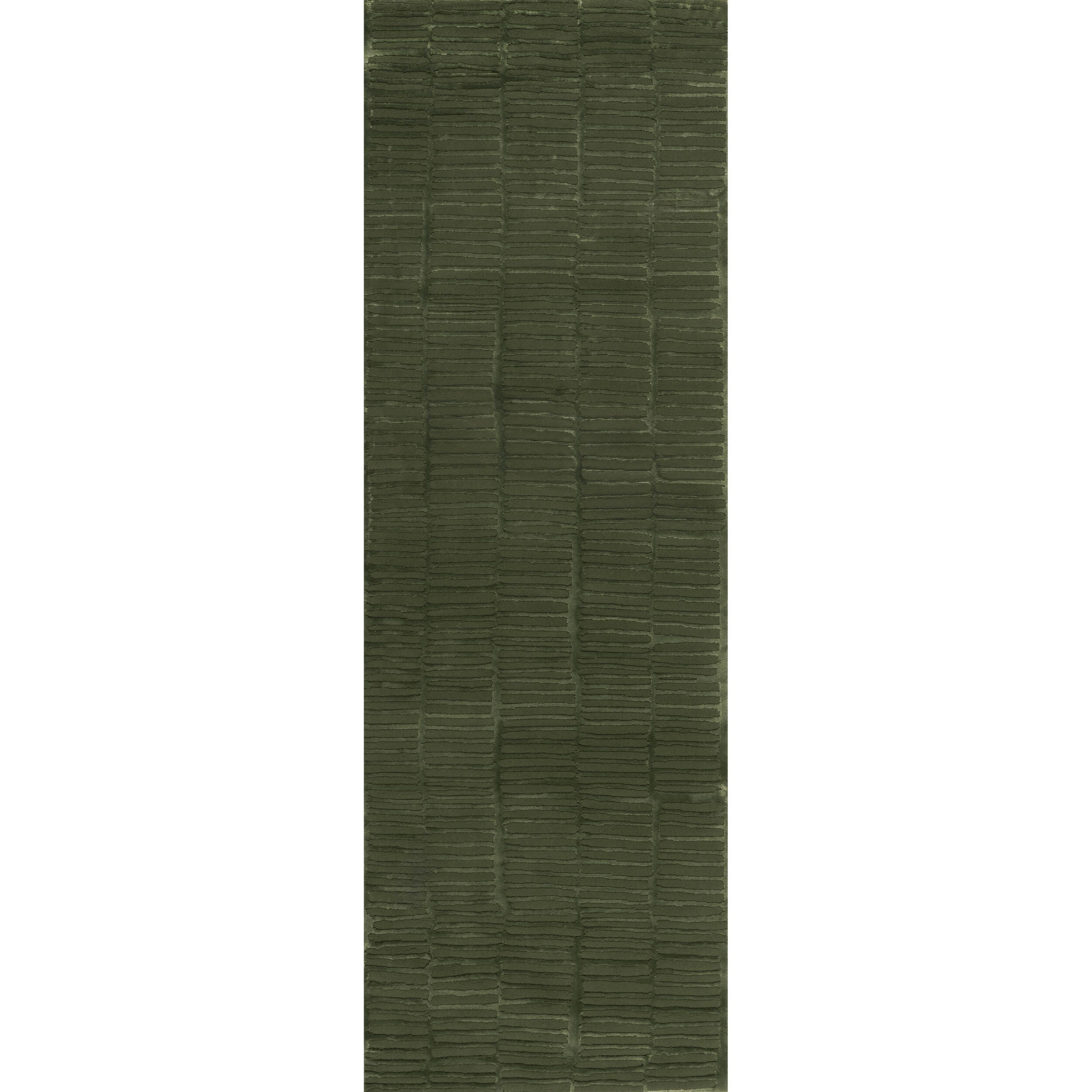nuLOOM Kailani 3' x 8' Runner Rug, Green, large