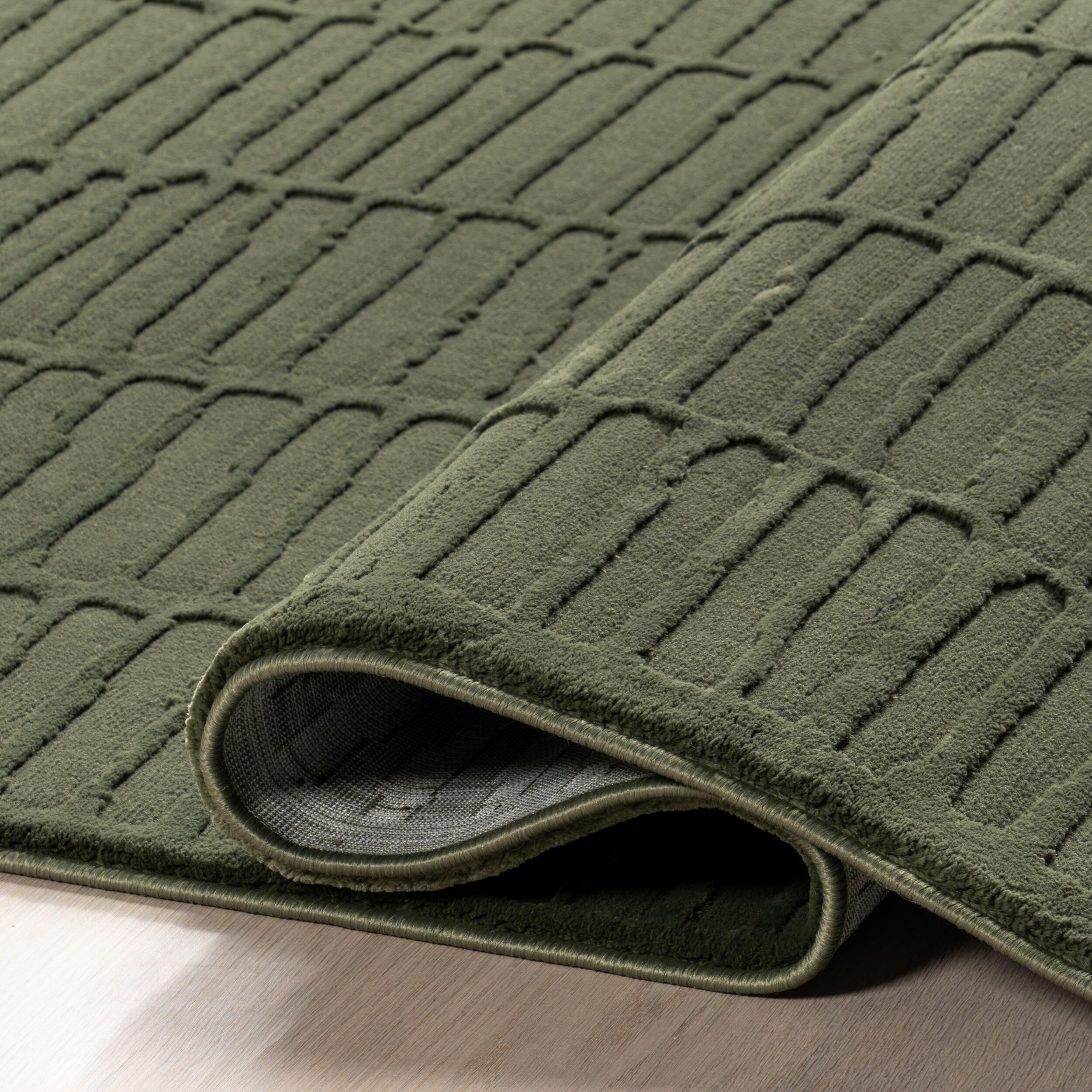 nuLOOM Kailani 4' x 6' Area Rug, Green, large