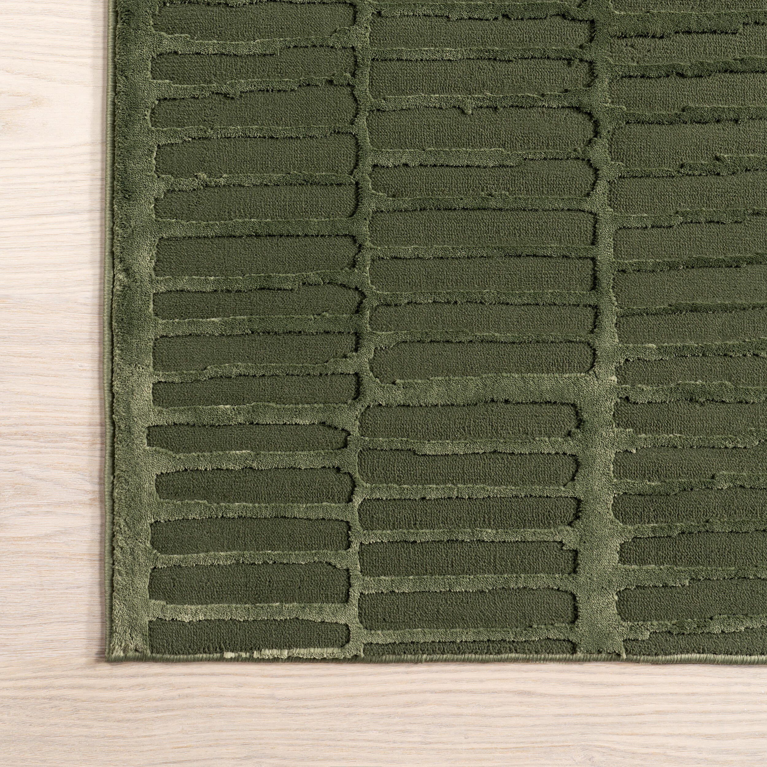 nuLOOM Kailani 4' x 6' Area Rug, Green, large