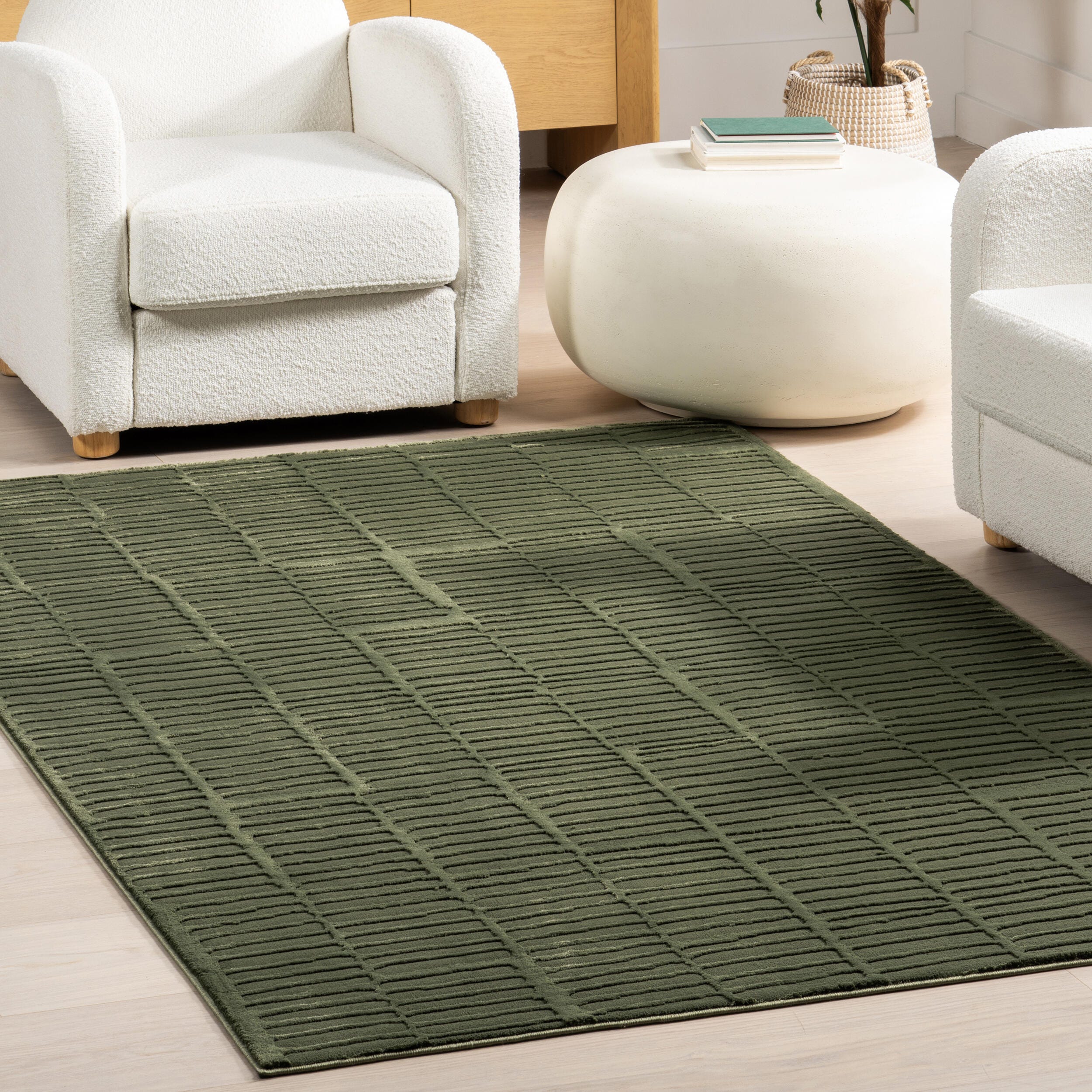 nuLOOM Kailani 5' x 8' Area Rug, Green, large
