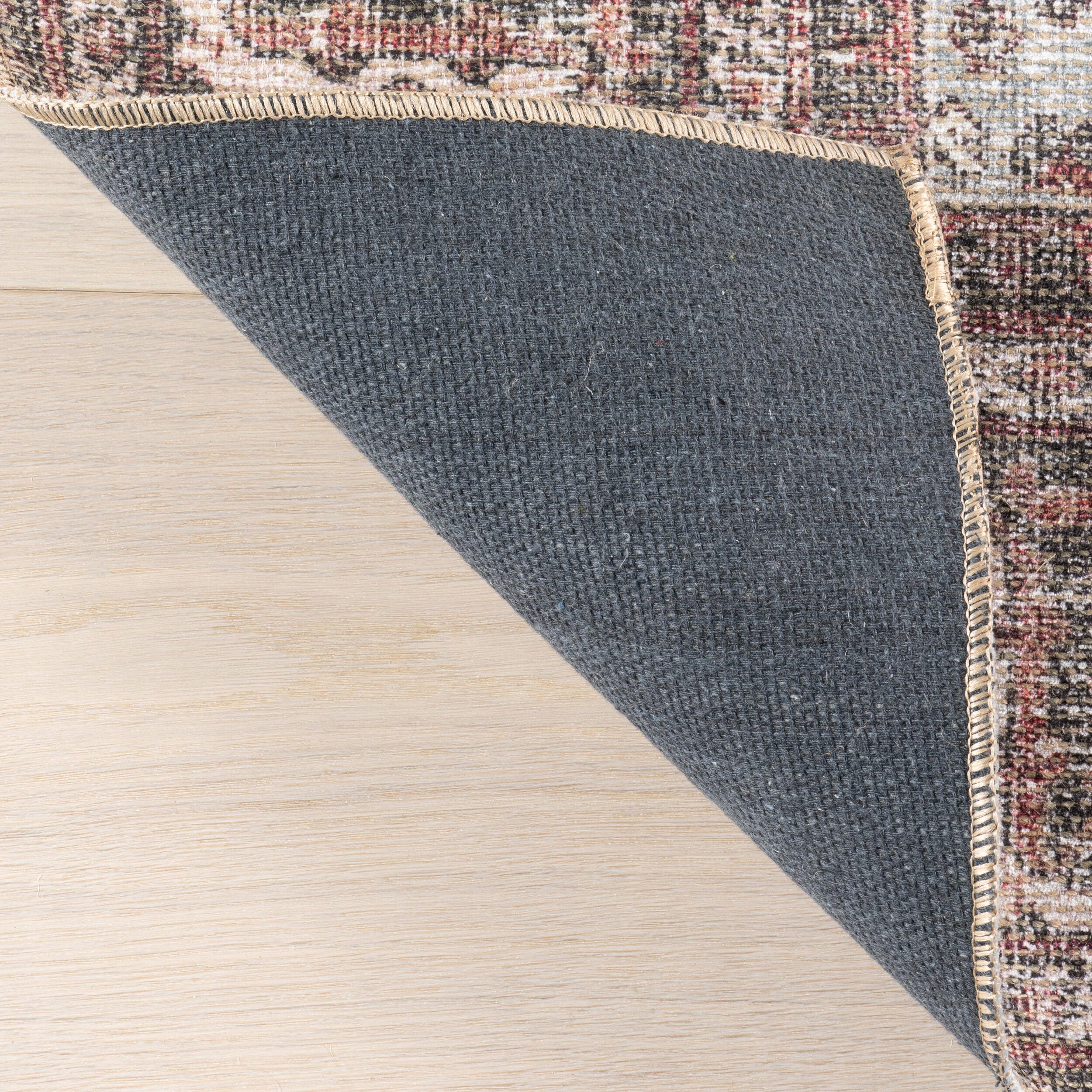 nuLOOM Maybelle 4' x 6' Area Rug, Burgundy, large