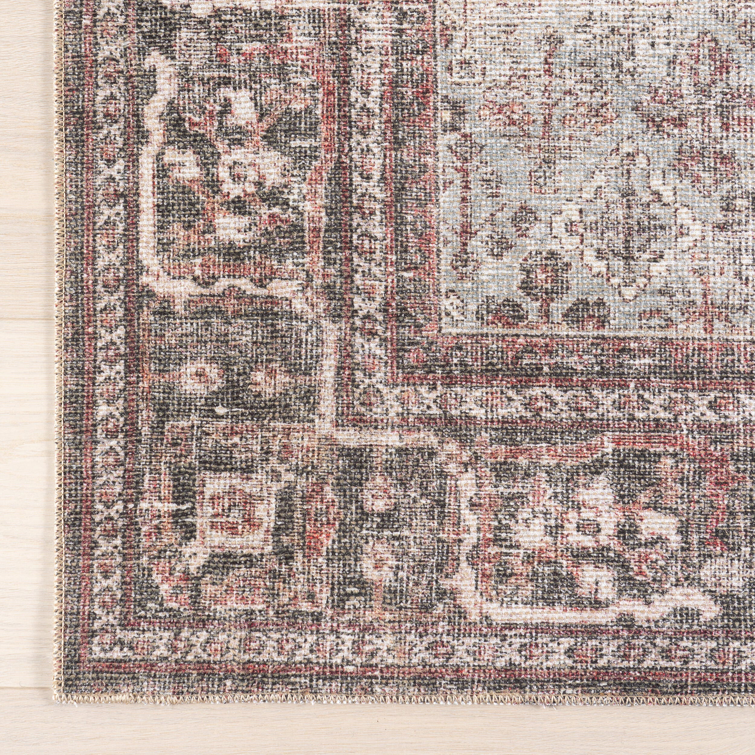 nuLOOM Maybelle 5' x 8' Area Rug, Burgundy, large