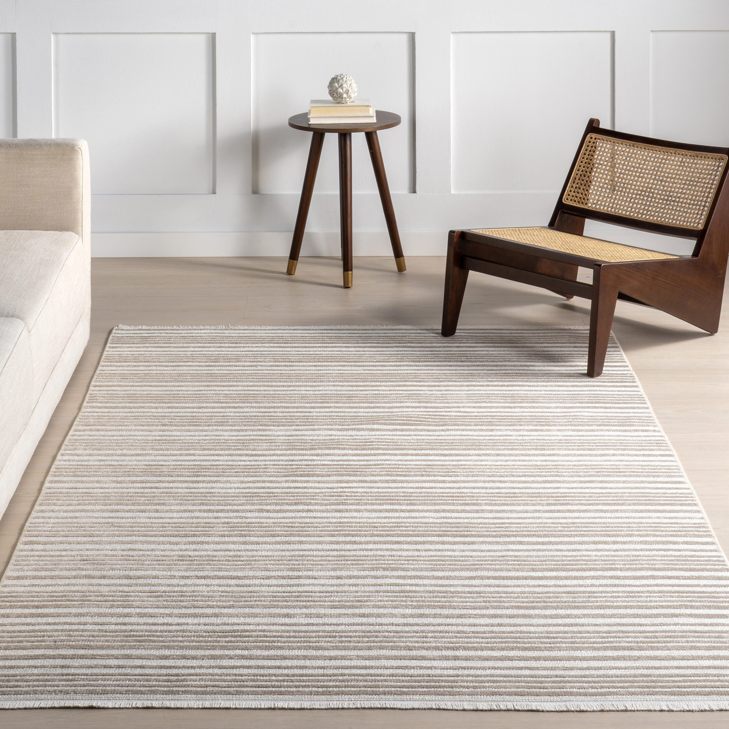 nuLOOM Millicent 3' x 8' Runner Rug, Taupe, large