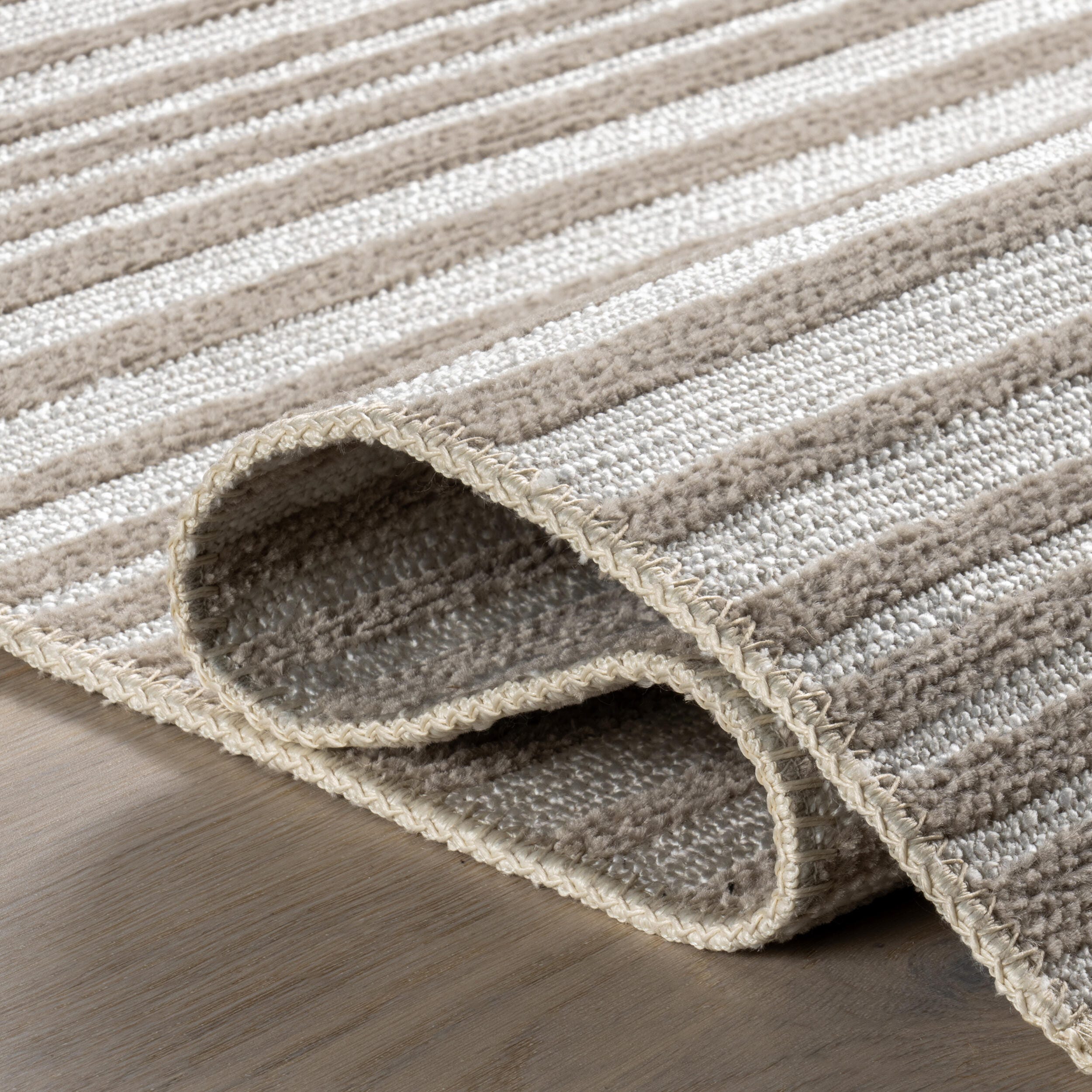 nuLOOM Millicent 4' x 6' Area Rug, Taupe, large