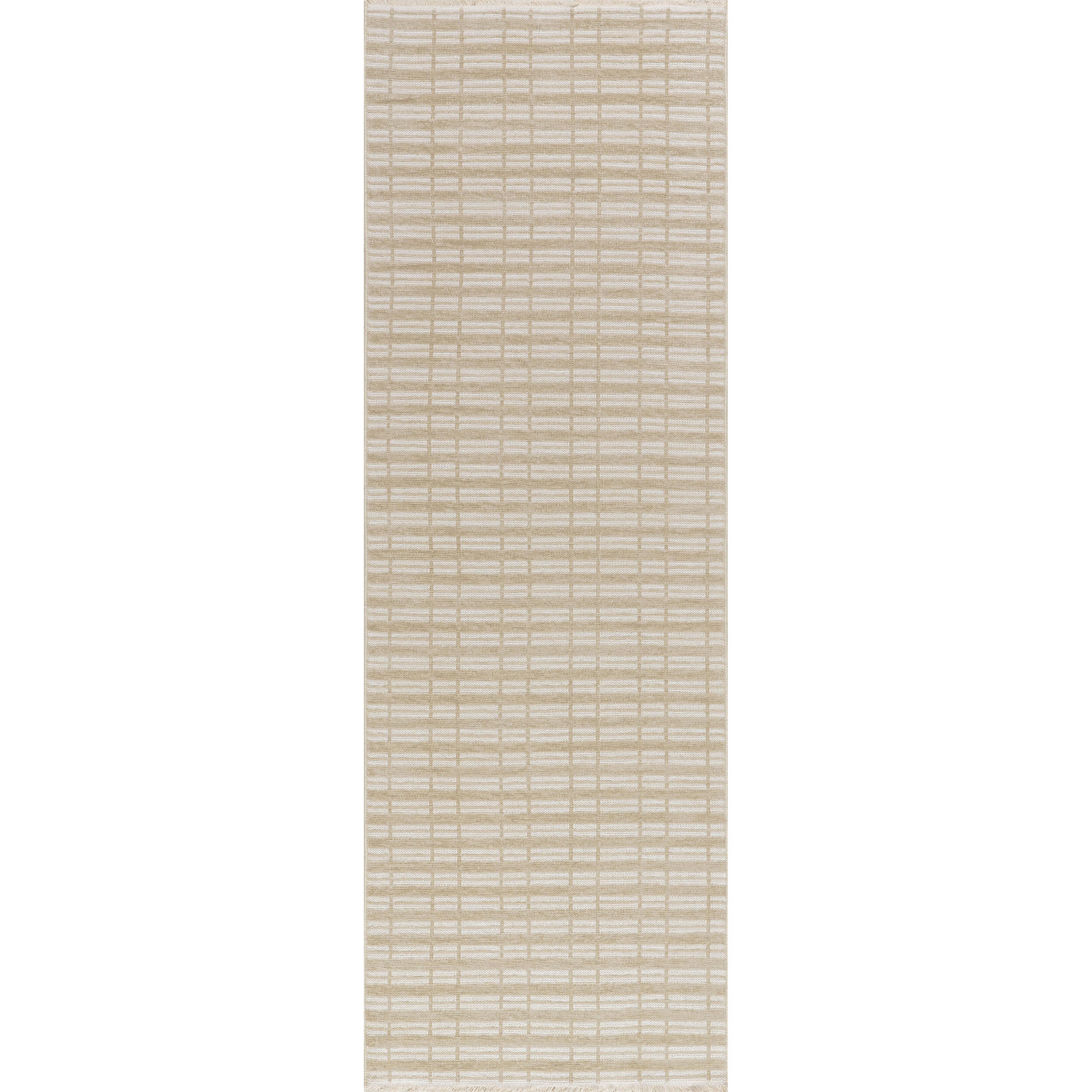 nuLOOM Mortica 3' x 8' Runner Rug, Taupe, large