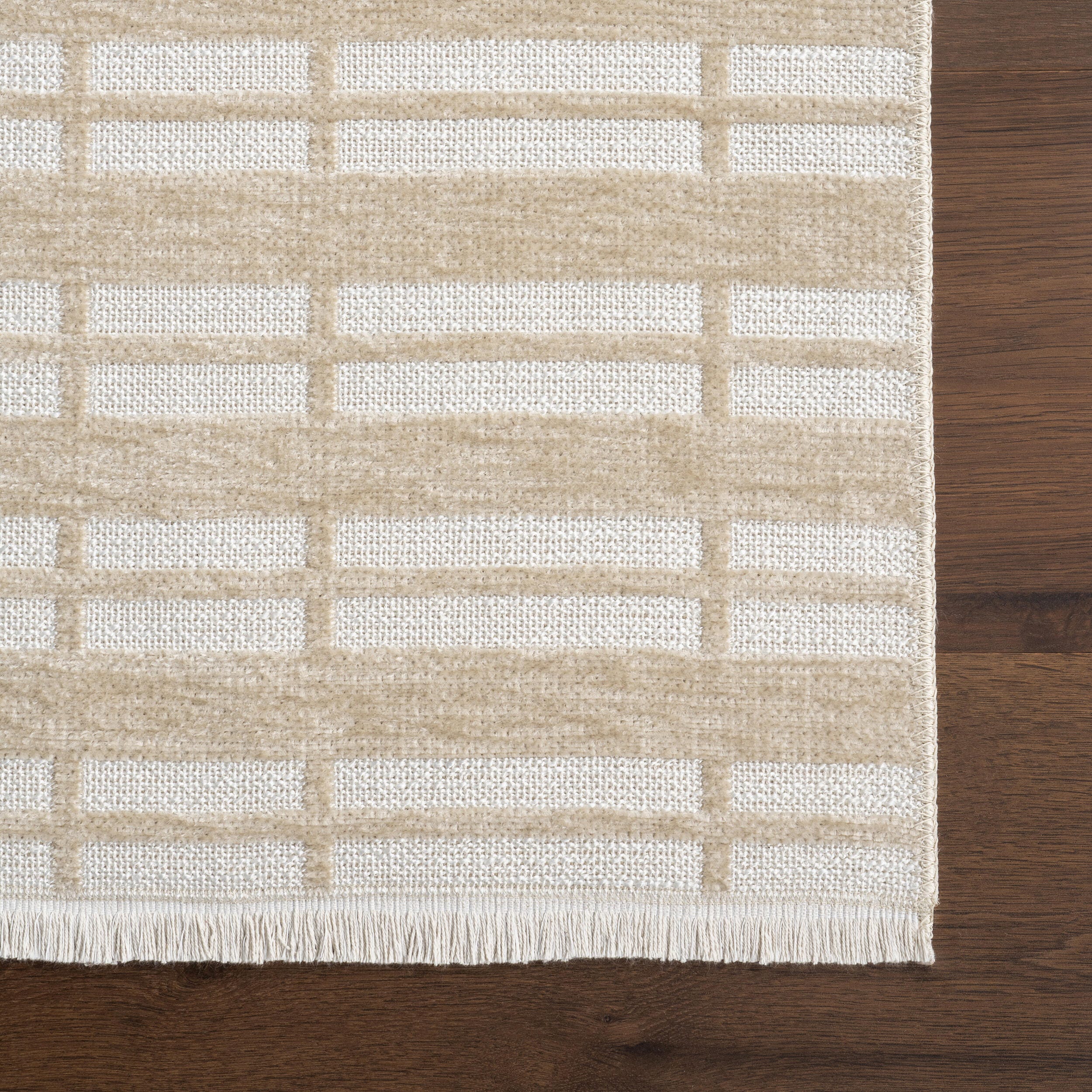 nuLOOM Mortica 5' x 8' Area Rug, Taupe, large
