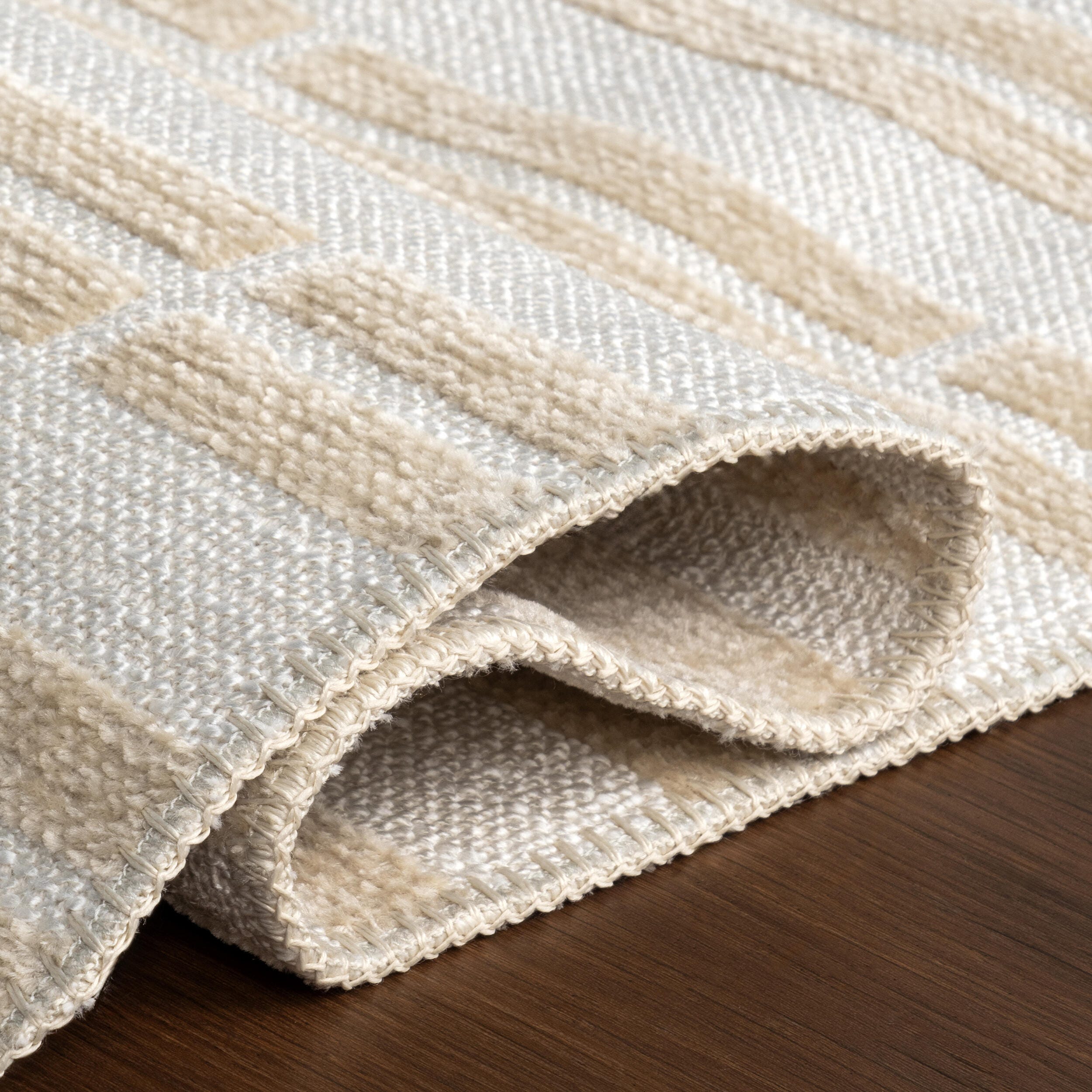 nuLOOM Mortica 8' x 10' Area Rug, Taupe, large