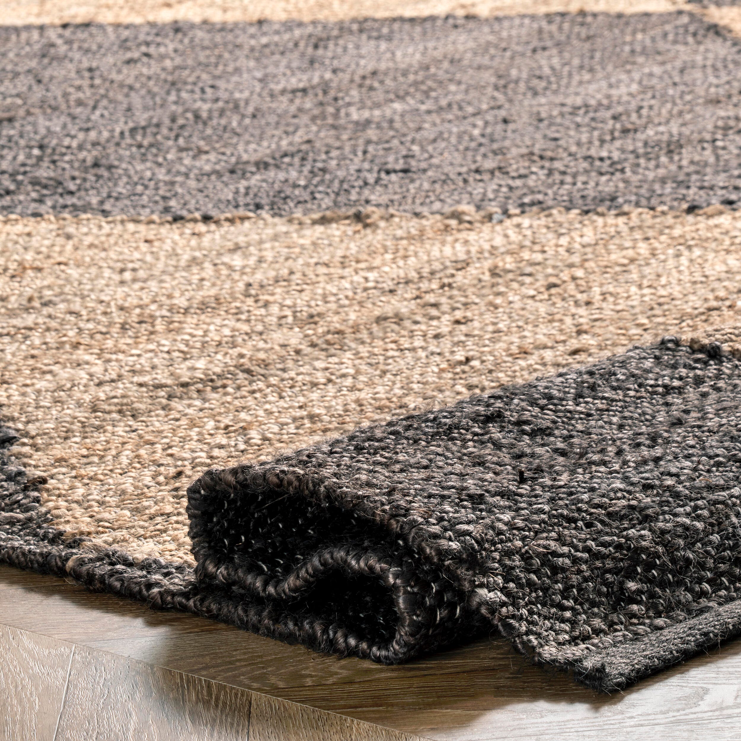 nuLOOM Pandora 6' x 9' Area Rug, Black, large