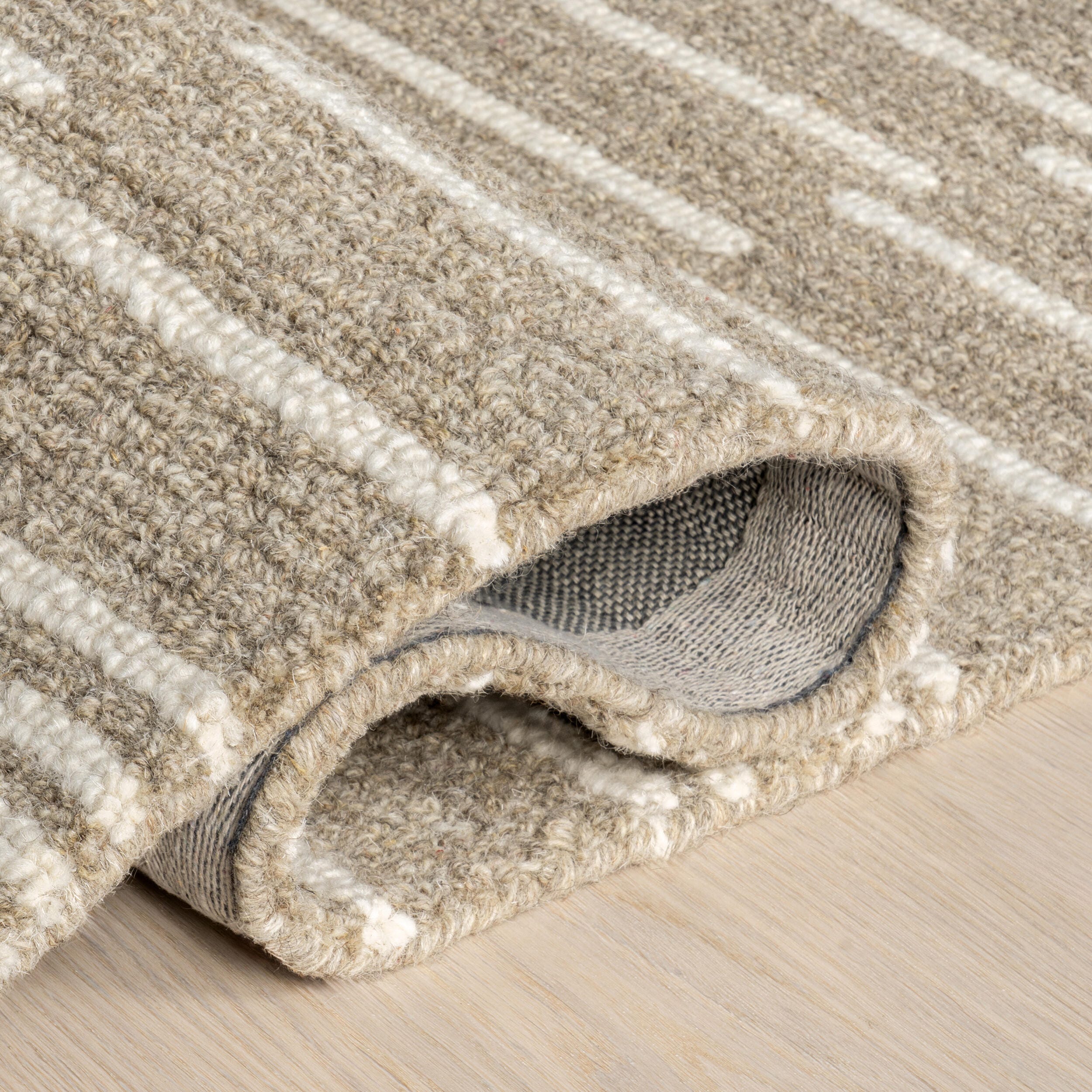 nuLOOM Tanaia 5' x 8' Area Rug, Taupe, large