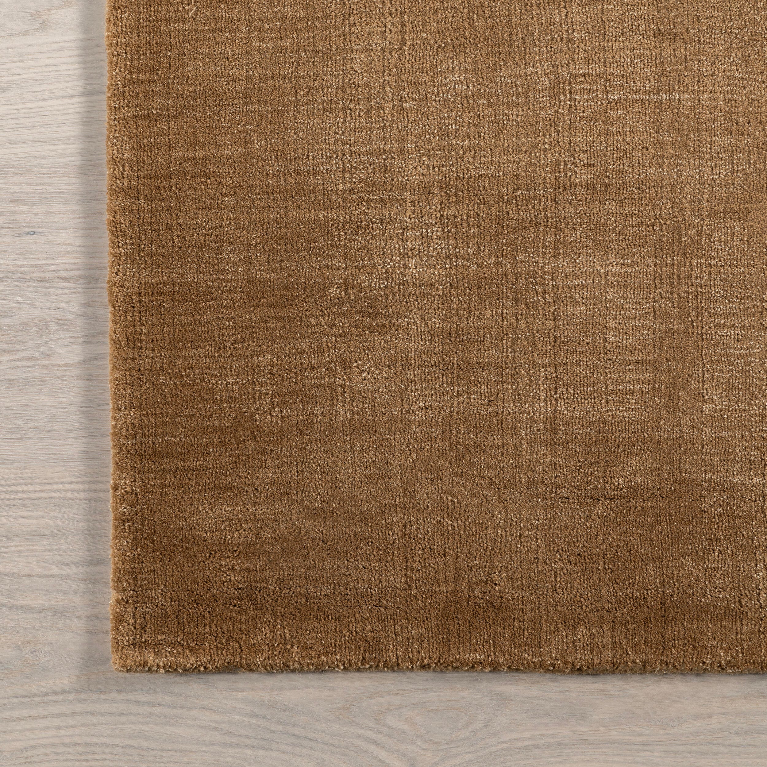 Nuloom Speckled Wool-Blend 3' x 10' Runner Rug, Wheat, large