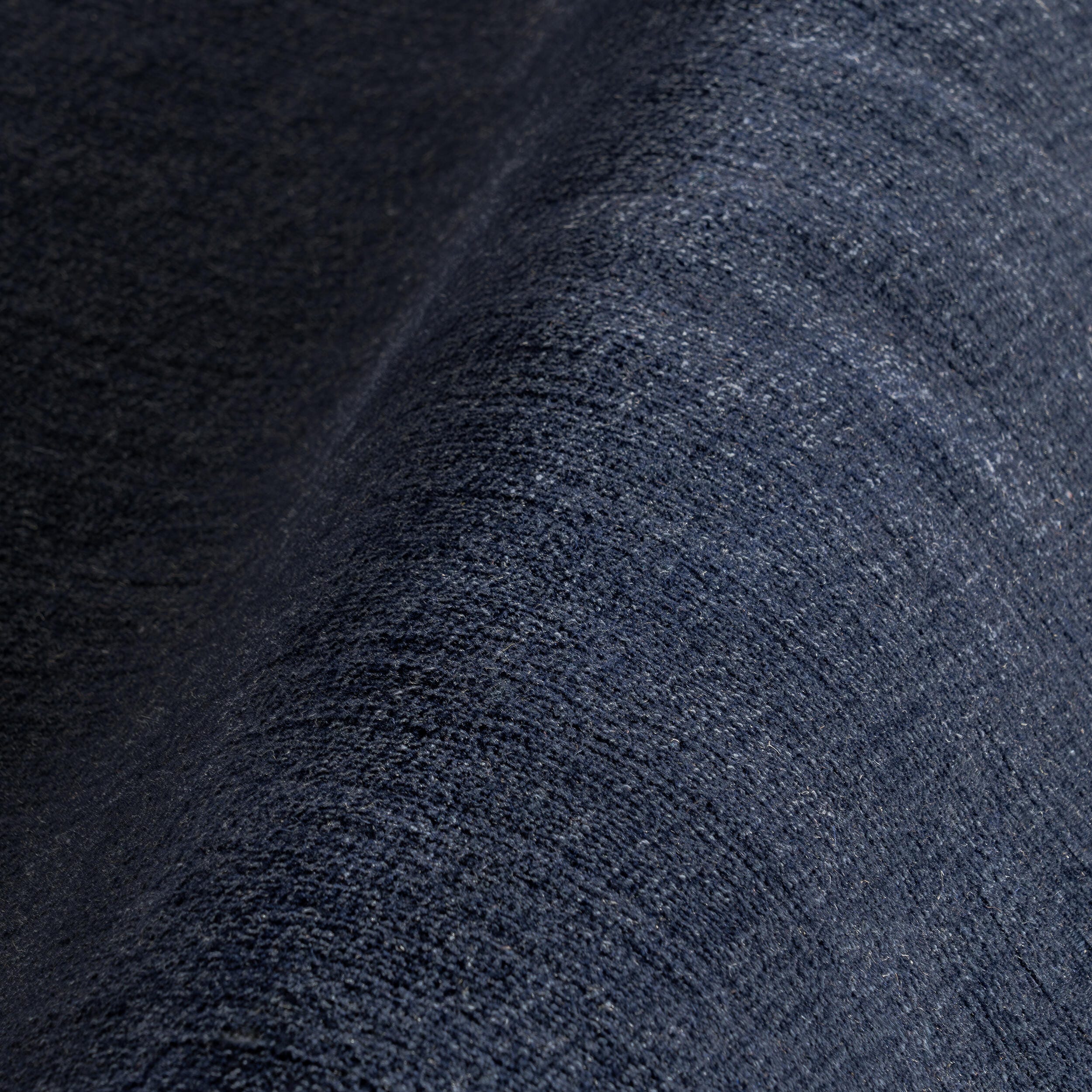 Nuloom Speckled Wool-Blend 3' x 5' Area Rug, Midnight, large