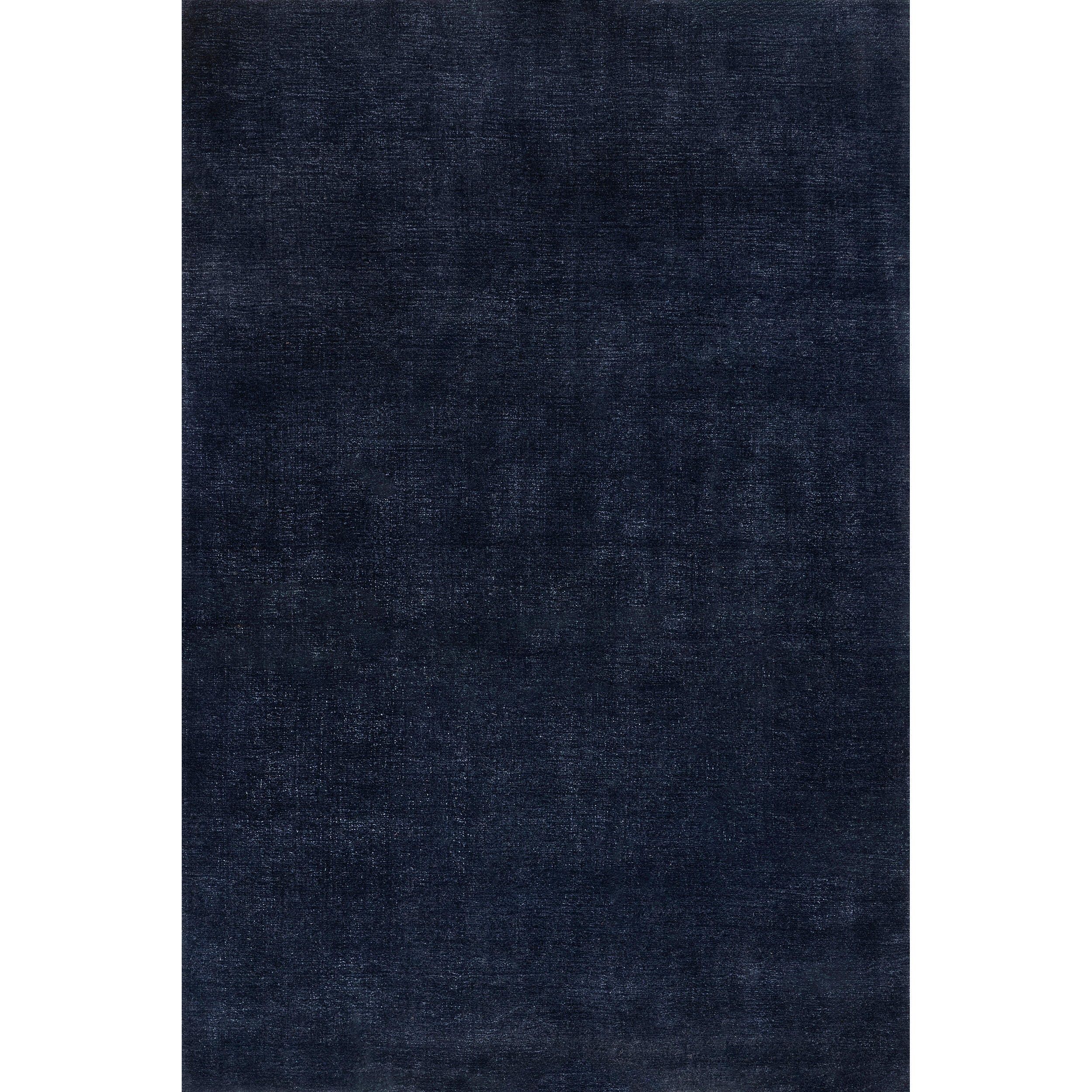 Nuloom Speckled Wool-Blend 3' x 8' Runner Rug, Midnight, large