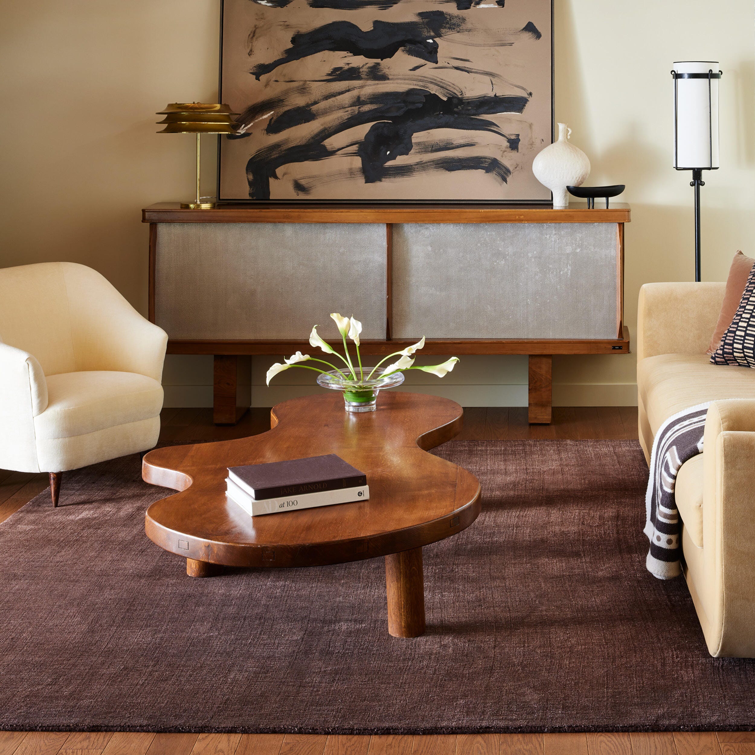 Nuloom Arrel 6' x 9' Area Rug, Truffle Brown, rollover