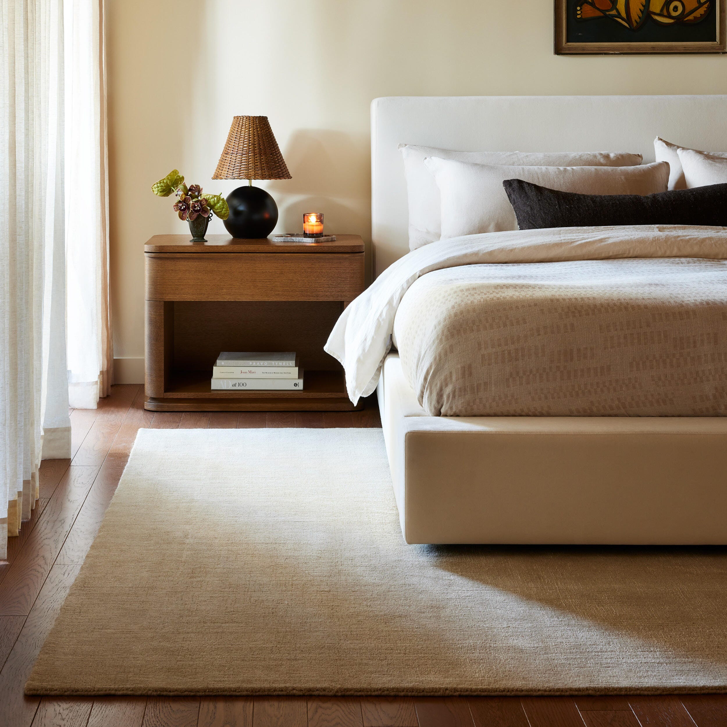 Nuloom Arrel 6' x 9' Area Rug, Sand, rollover