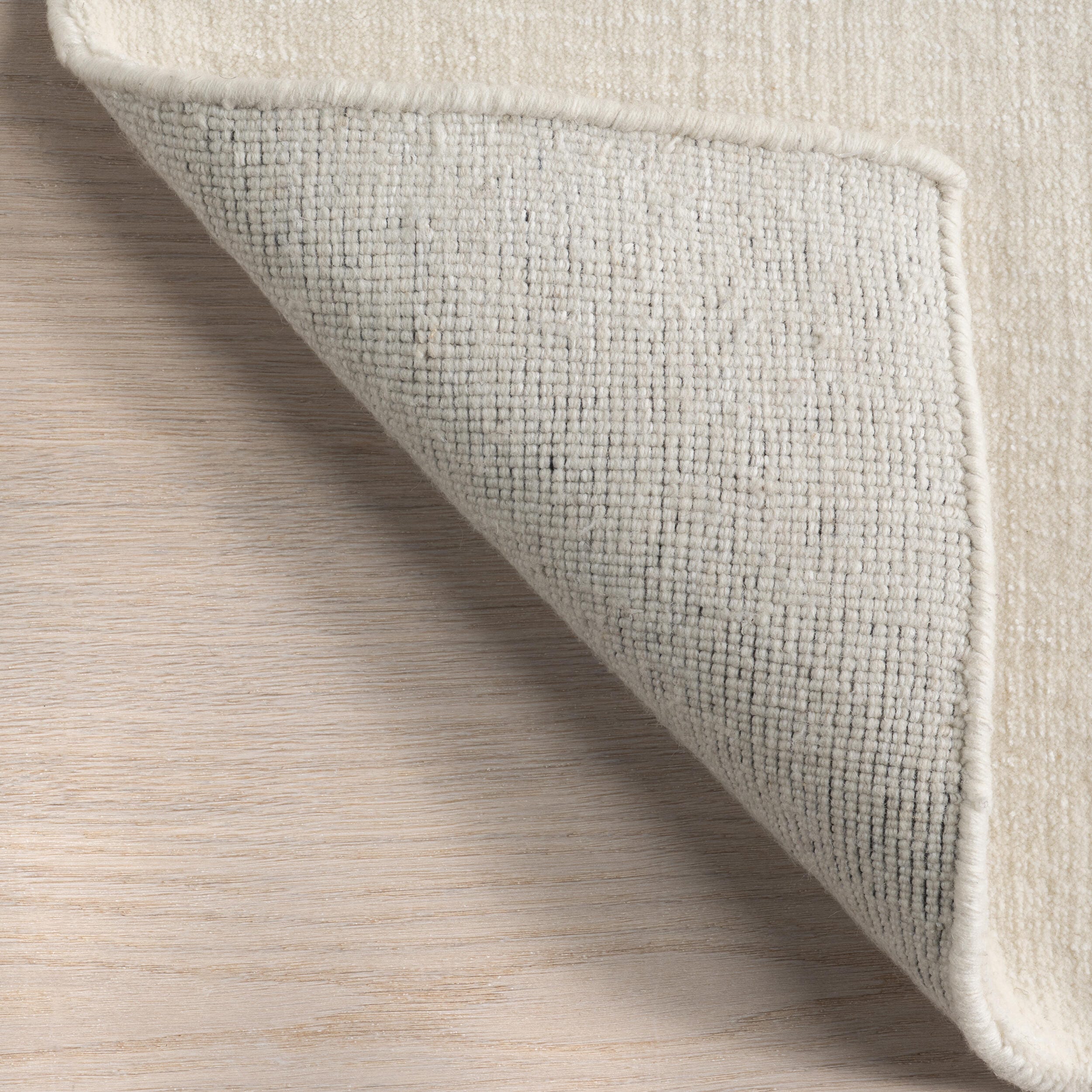 Nuloom Speckled Wool-Blend 8' x 10' Area Rug, Alabaster, large