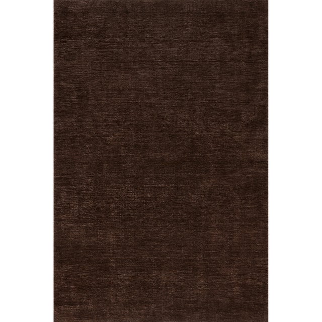 Nuloom Speckled Wool-Blend 8' x 10' Area Rug, Truffle Brown