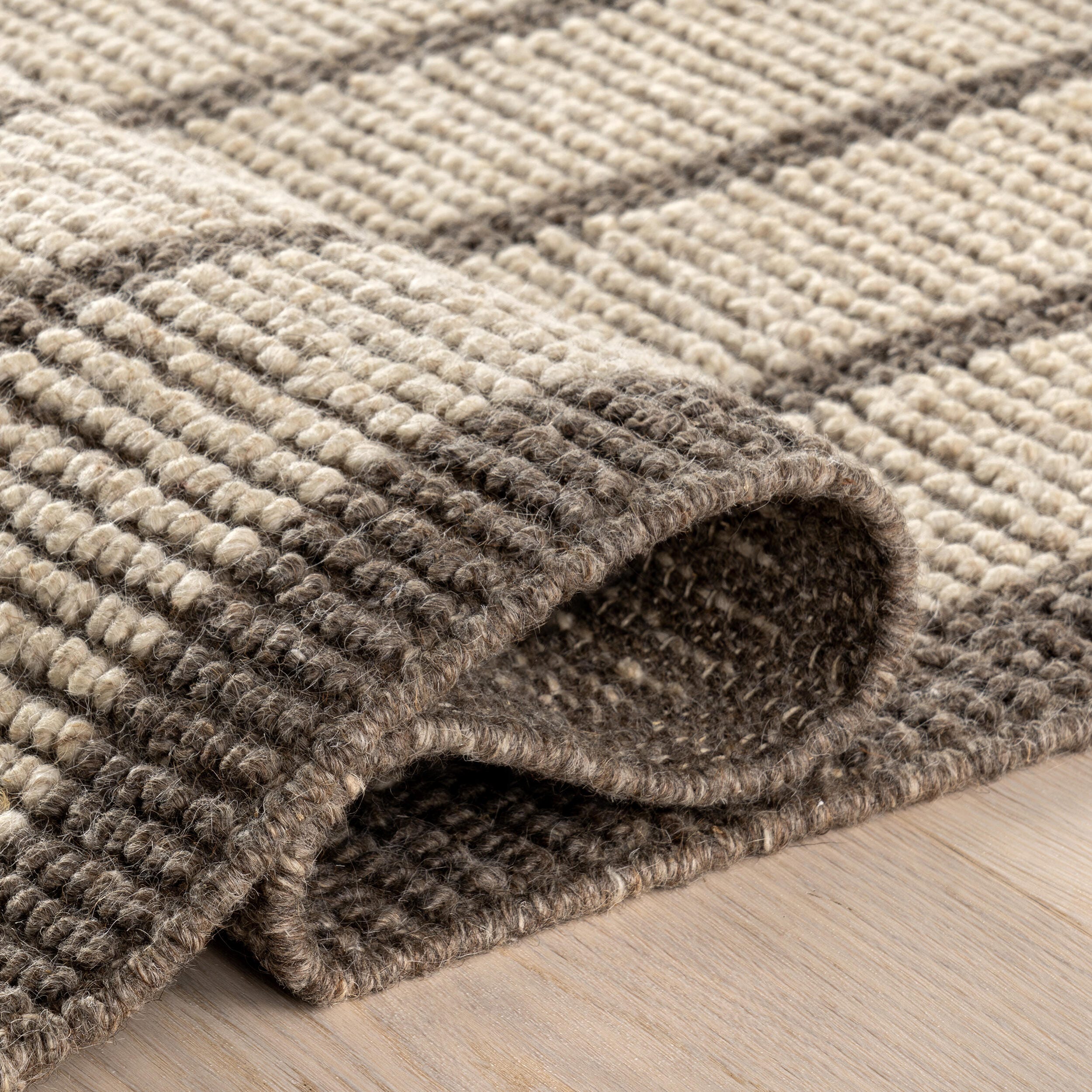 Nuloom Eva 5' x 8' Area Rug, Brown, large