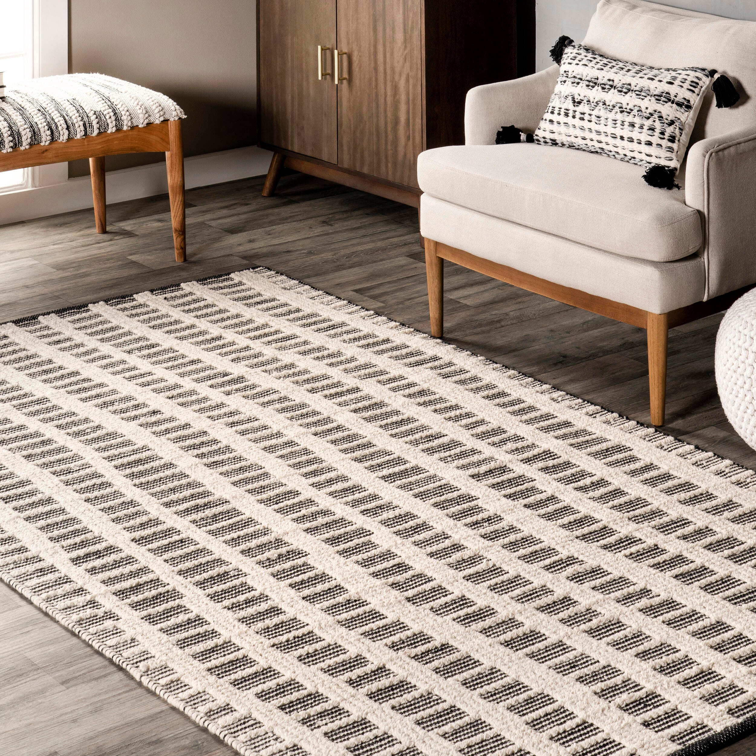 Nuloom Felice 10' x 14' Area Rug, Ivory, large