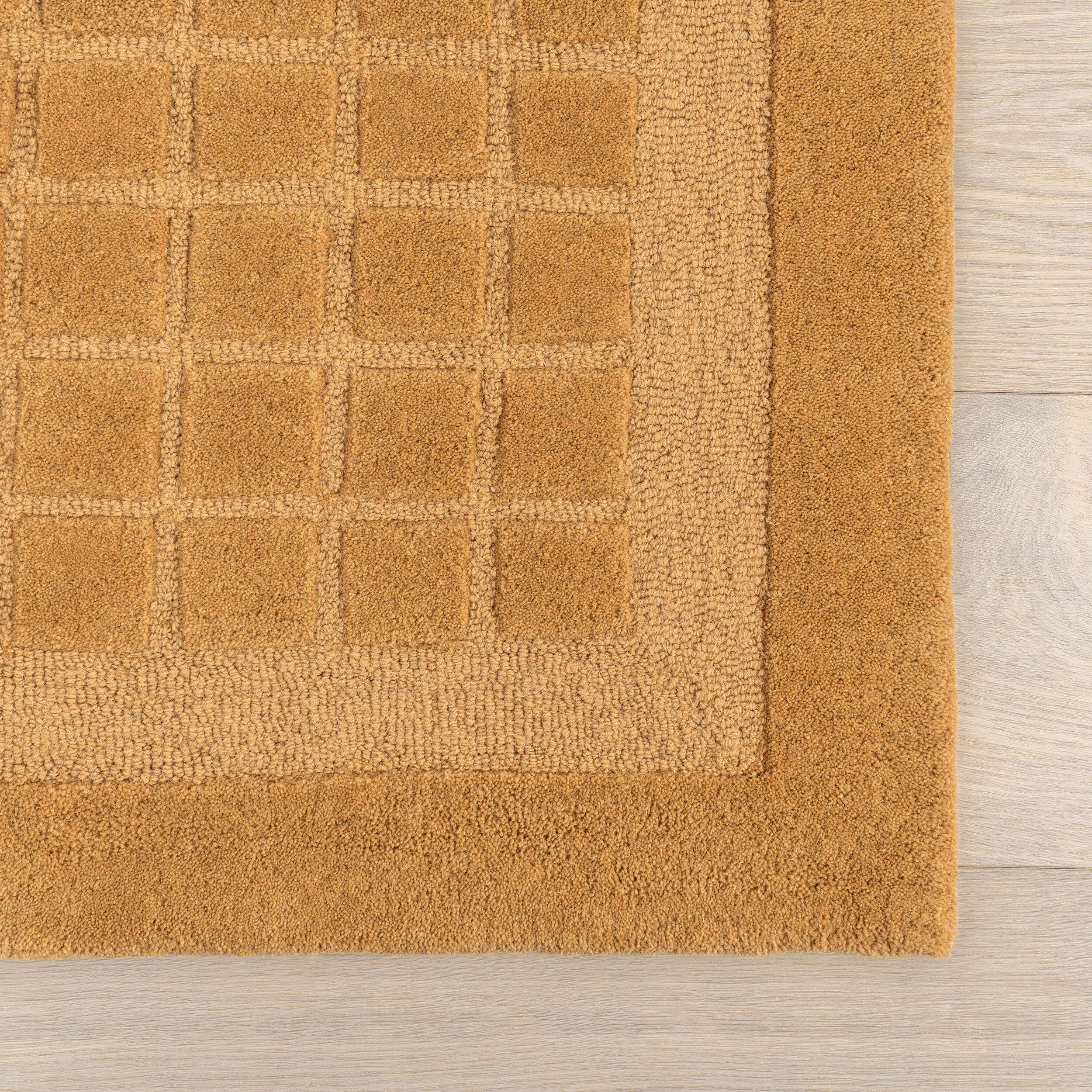 Nuloom Fritz 4' x 6' Area Rug, Golden Yellow, large