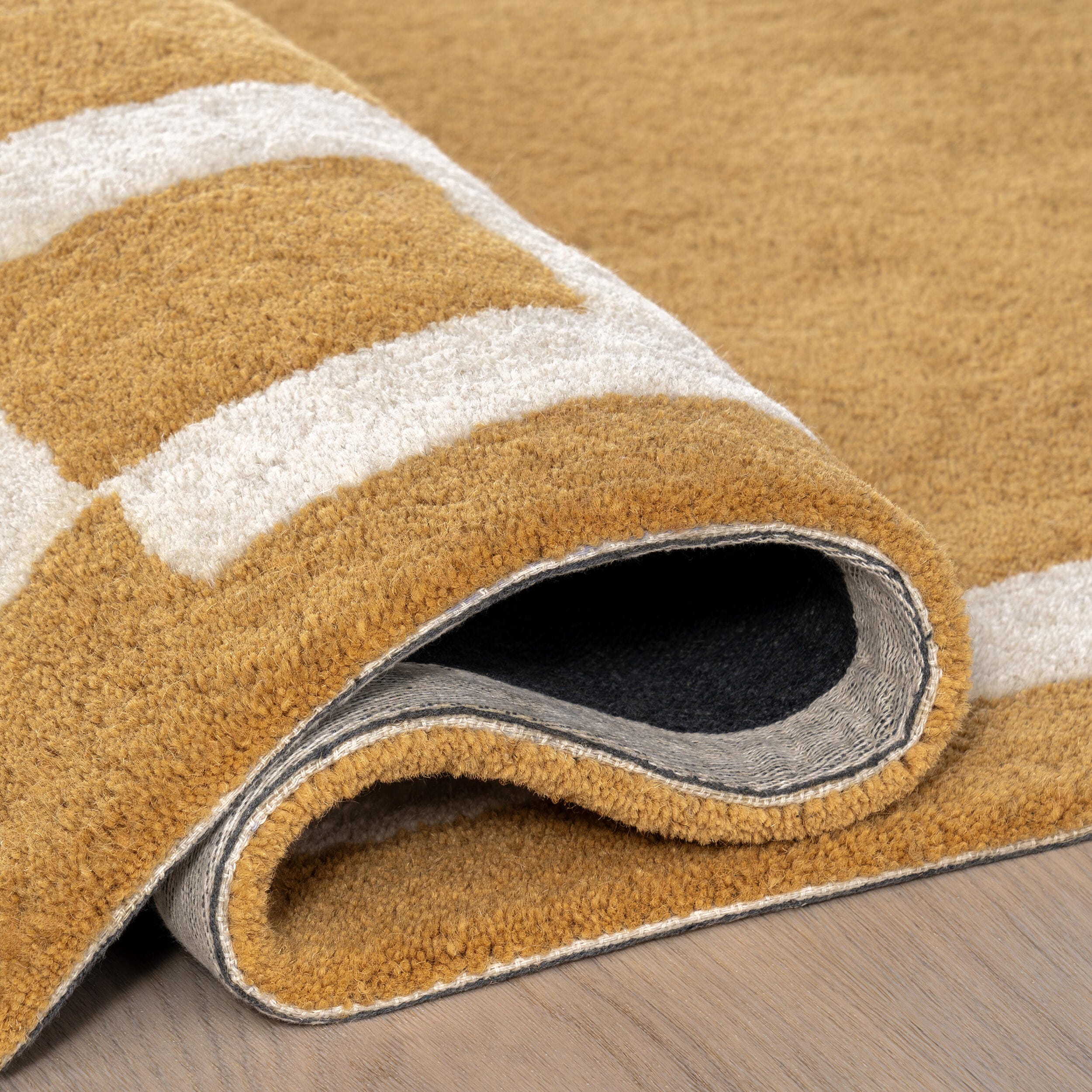 Nuloom Grace 4' x 6' Area Rug, Golden Yellow, large