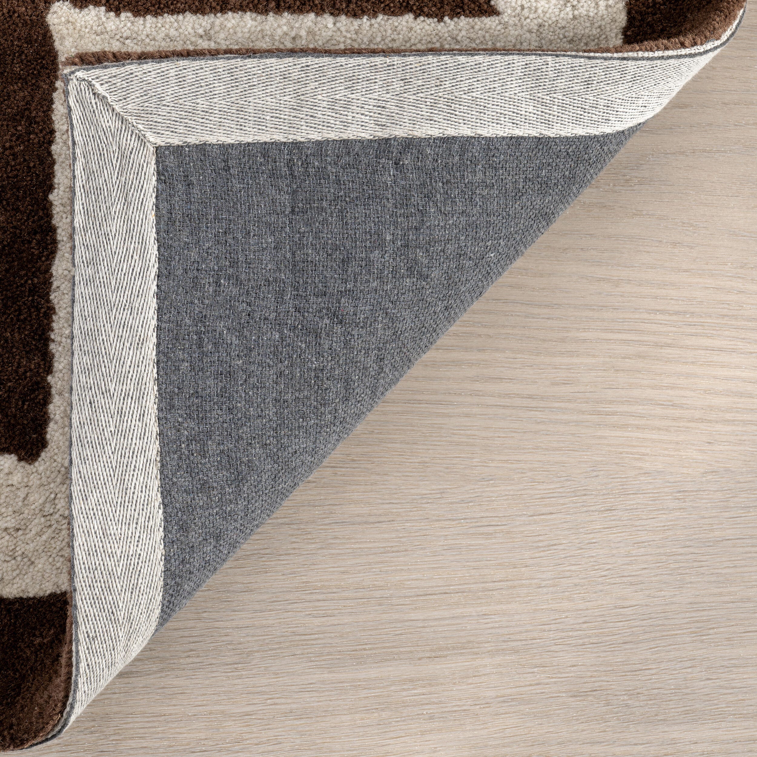 Nuloom Grace 5' x 8' Area Rug, Brown, large