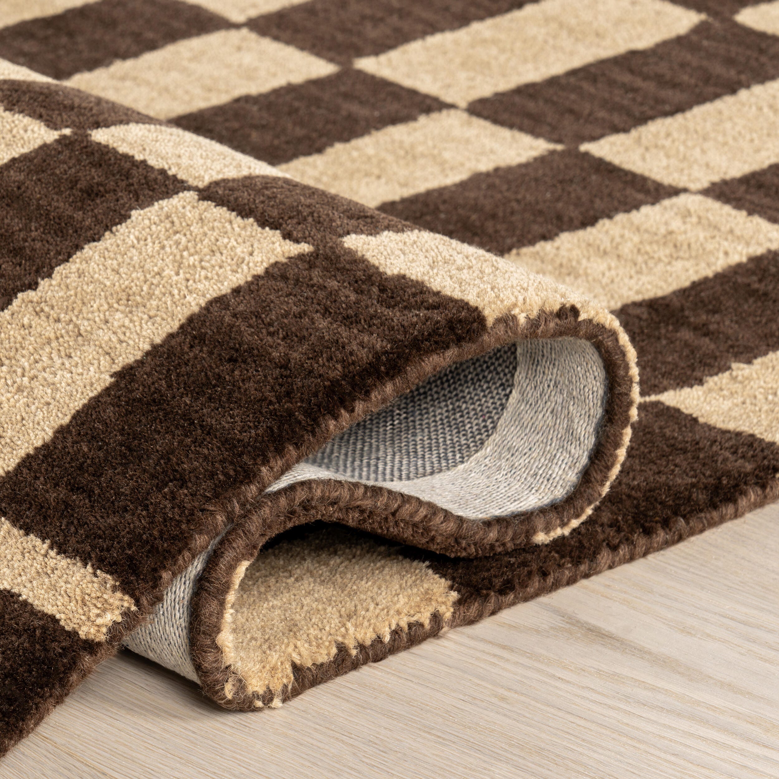Nuloom Kia 6' x 9' Area Rug, Dark Brown, large