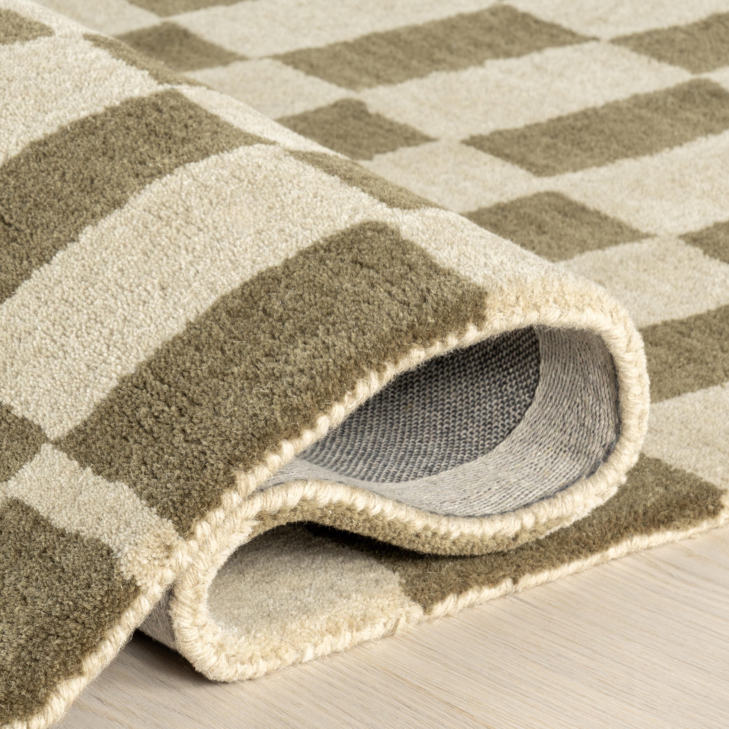 Nuloom Kia 6' x 9' Area Rug, Olive, large