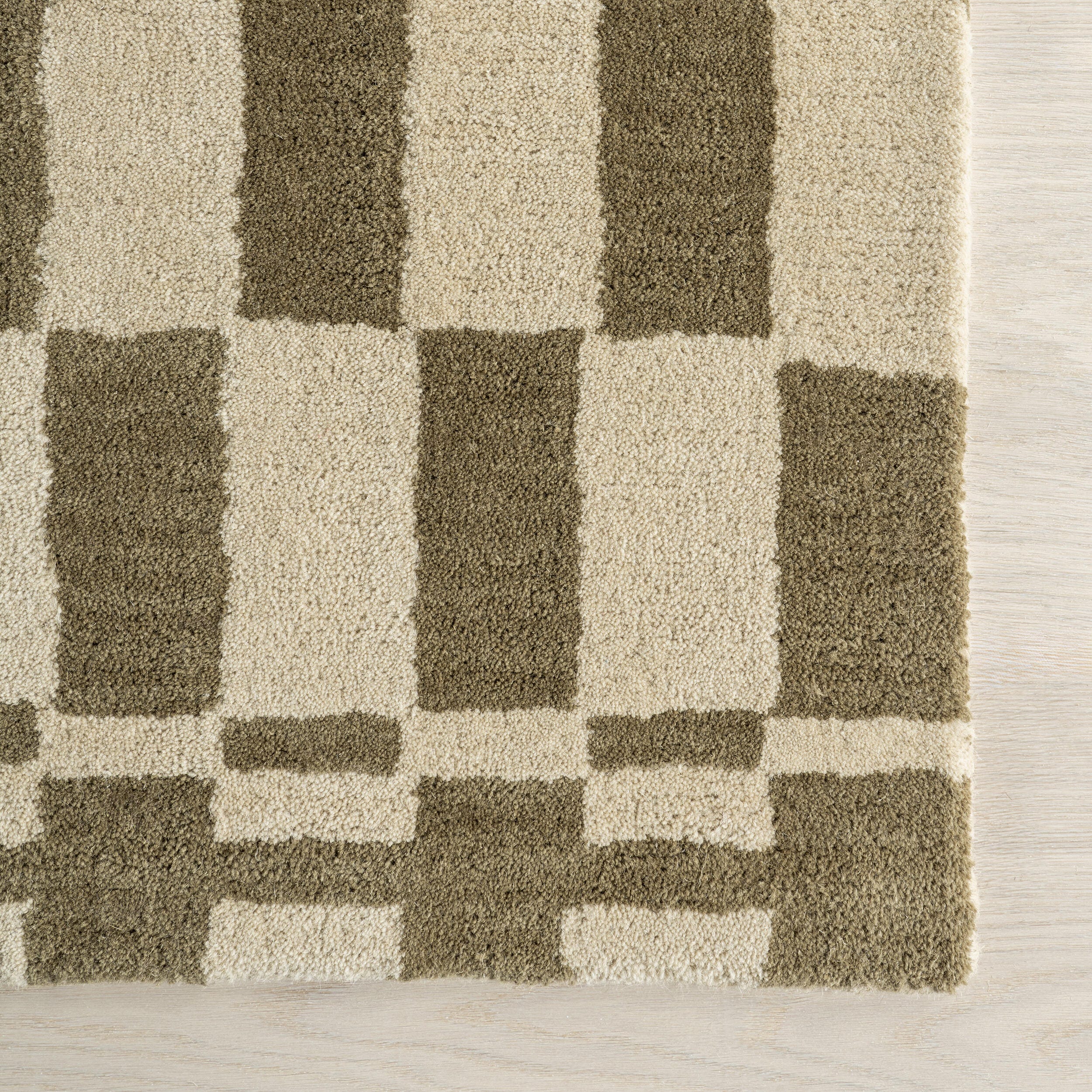 Nuloom Kia 6' x 9' Area Rug, Olive, large