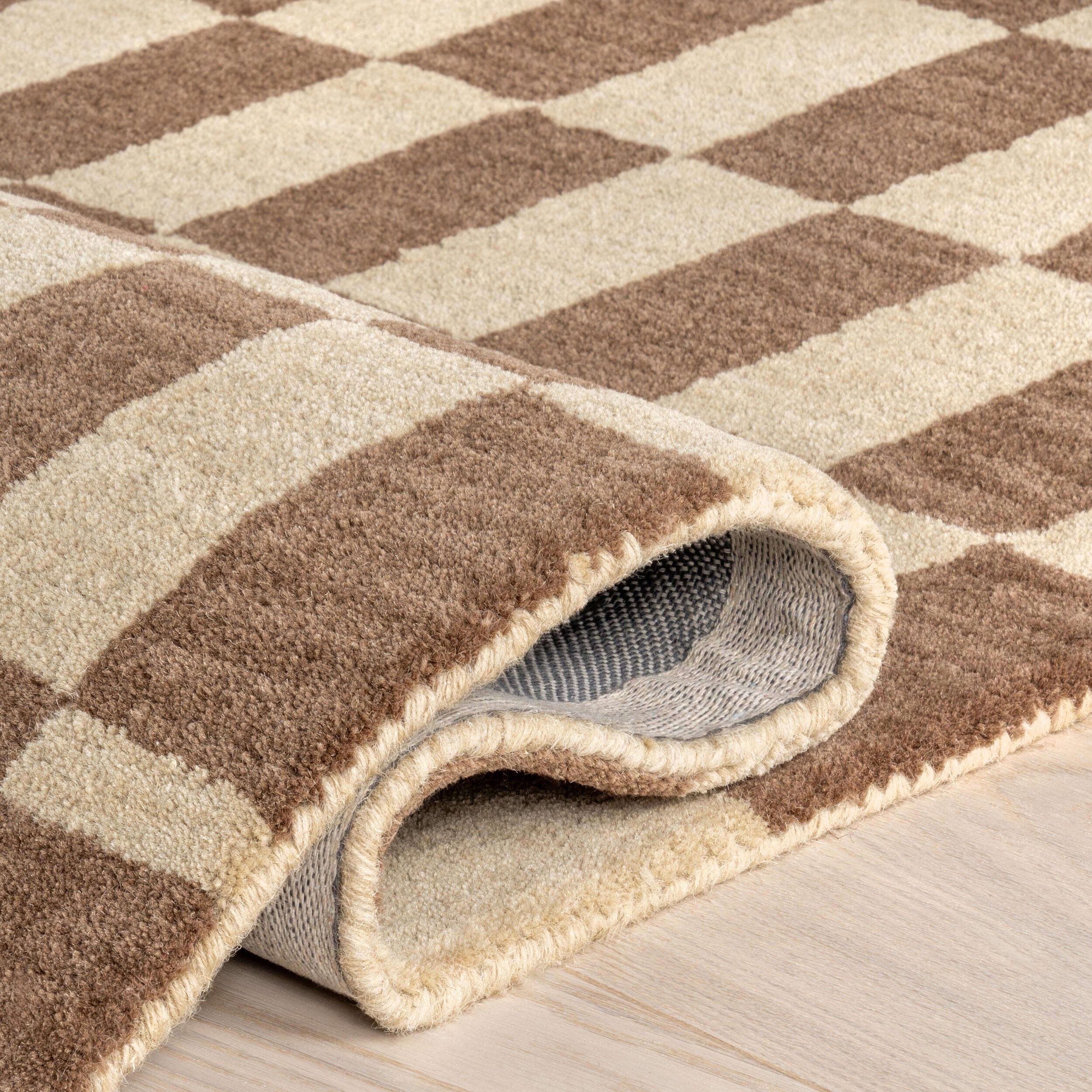 Nuloom Kia 8' x 10' Area Rug, Mocha Brown, large