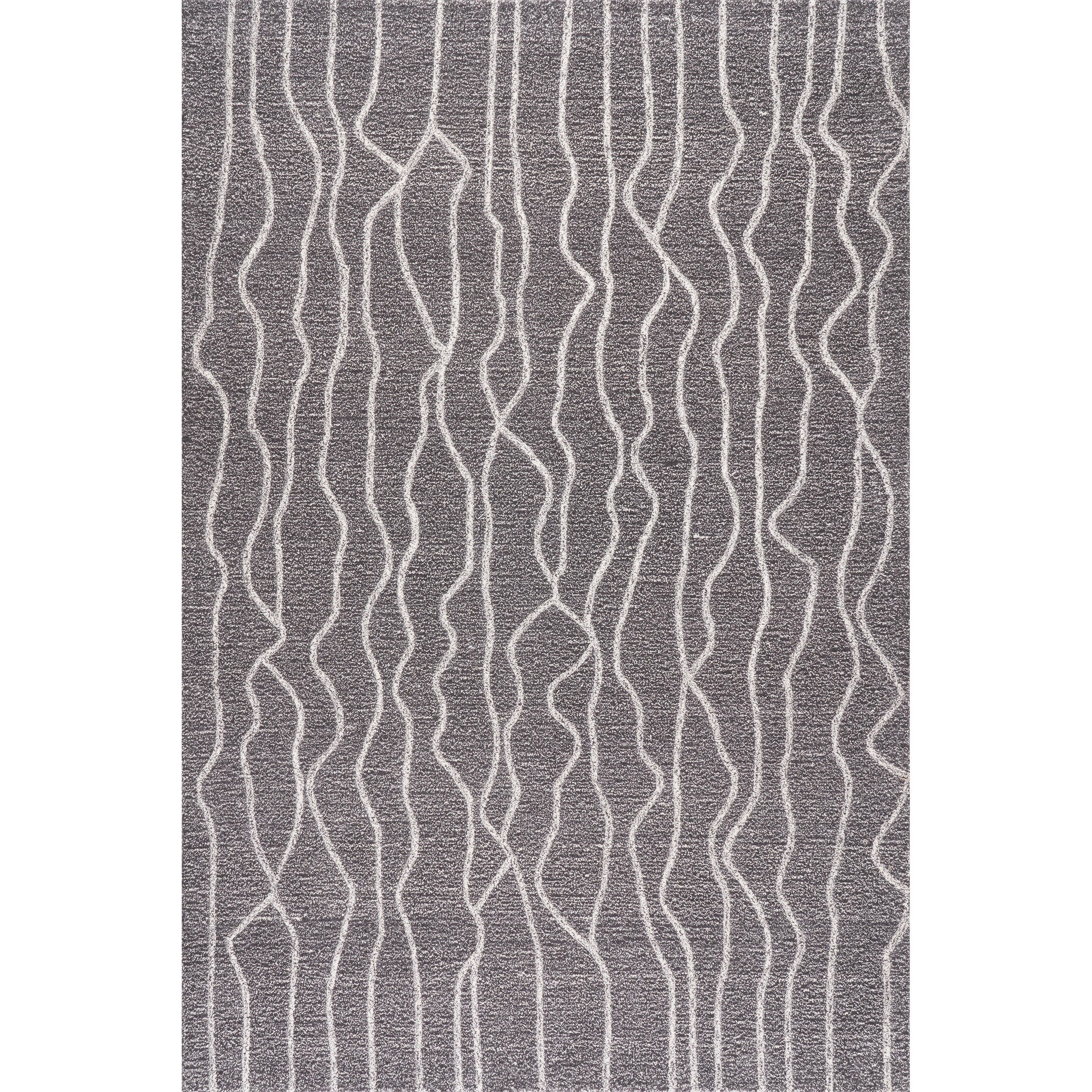 Nuloom Mana 4' x 6' Area Rug, Gray, large