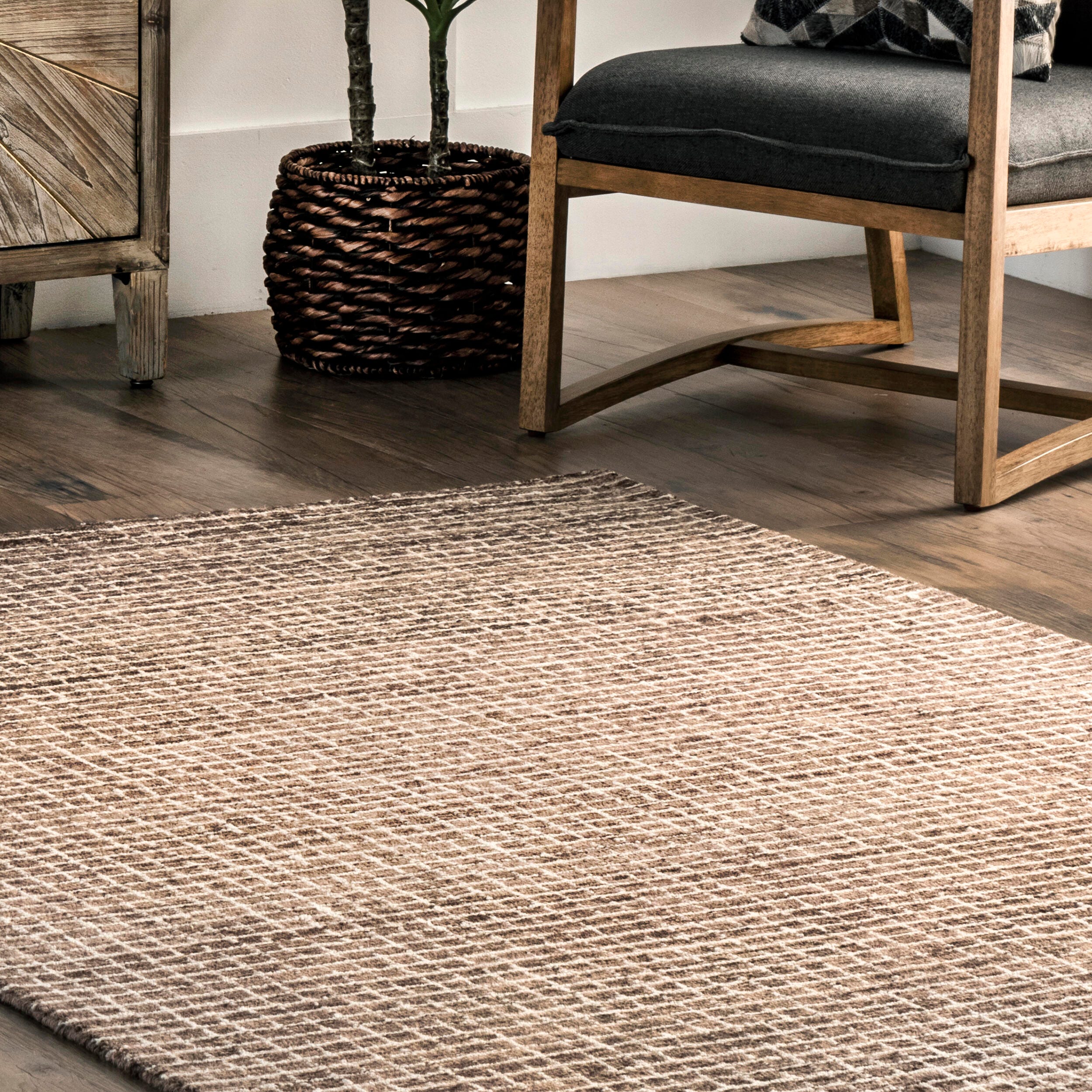 Nuloom Melrose 2' x 6' Runner Rug, Brown, large