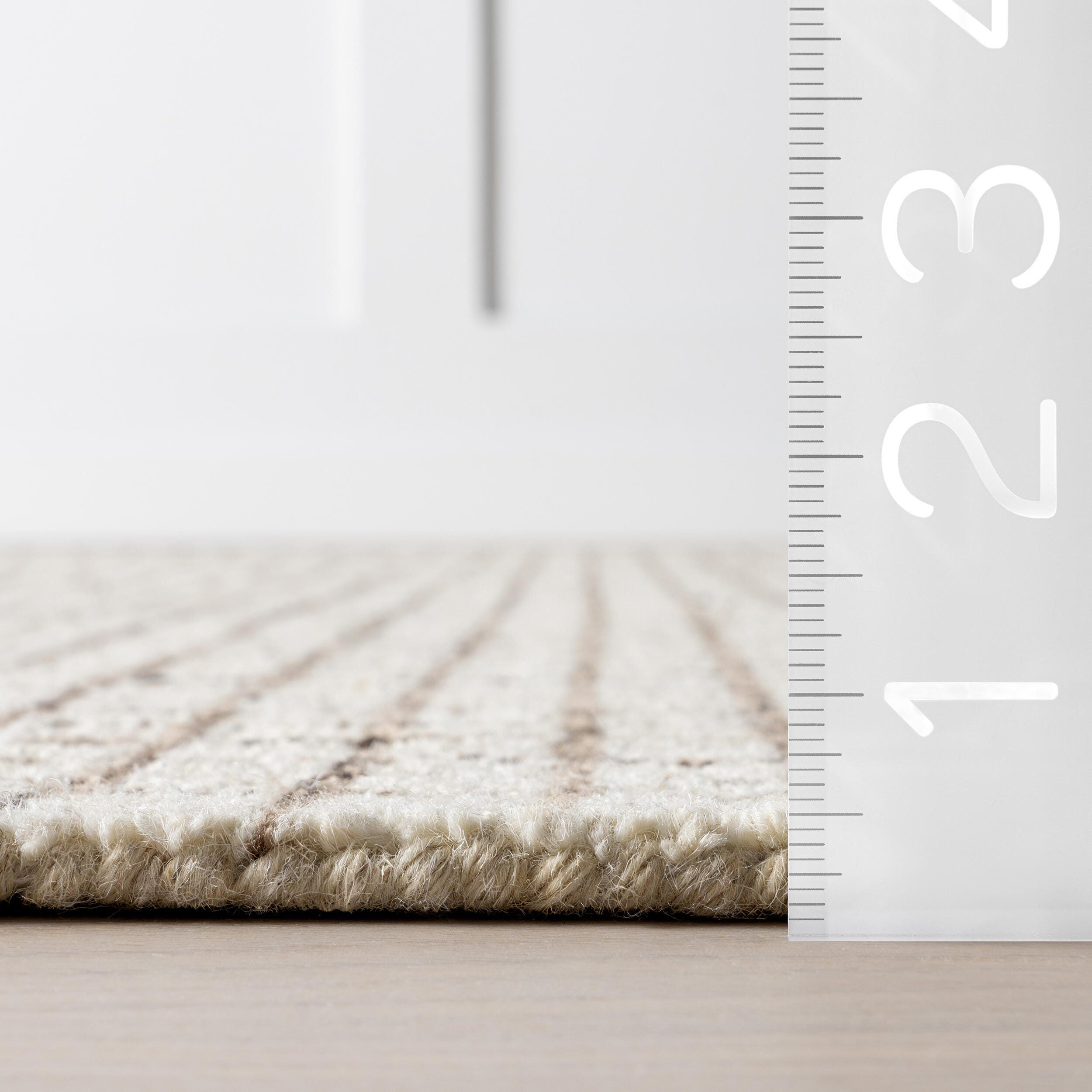 Nuloom Melrose 3' x 10' Runner Rug, Cream, large