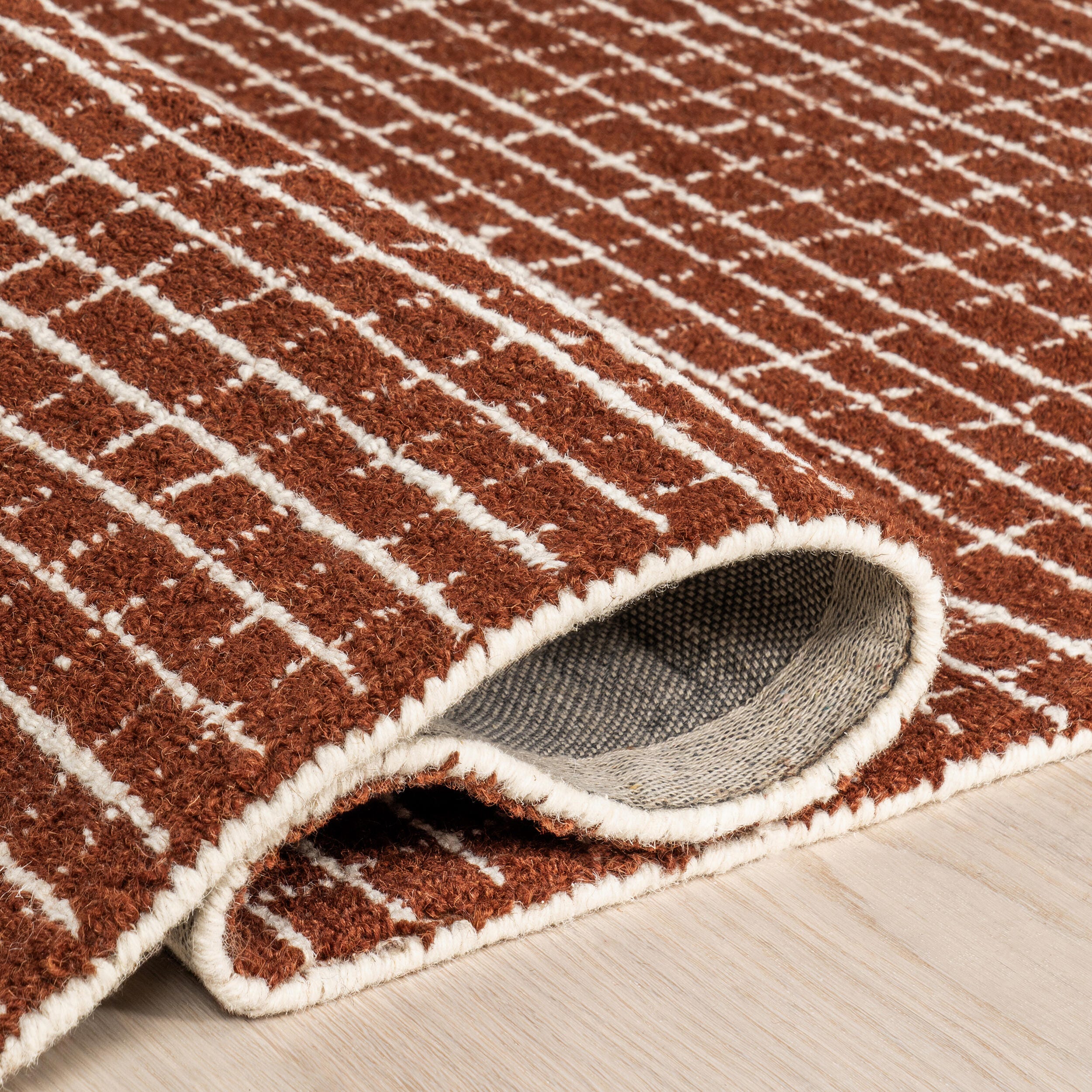 Nuloom Melrose 3' x 5' Area Rug, Chestnut, large