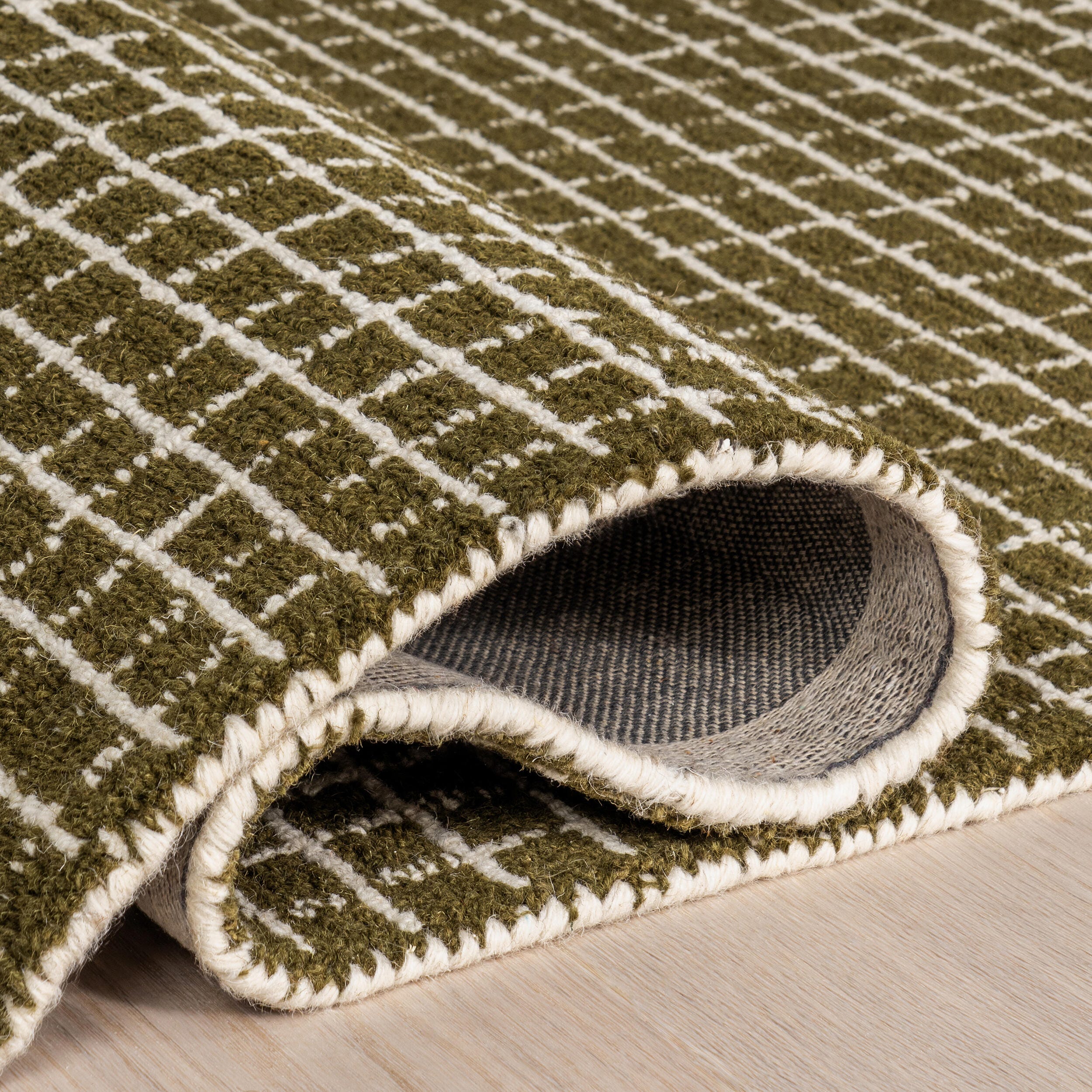 Nuloom Melrose 3' x 8' Runner Rug, Moss, large