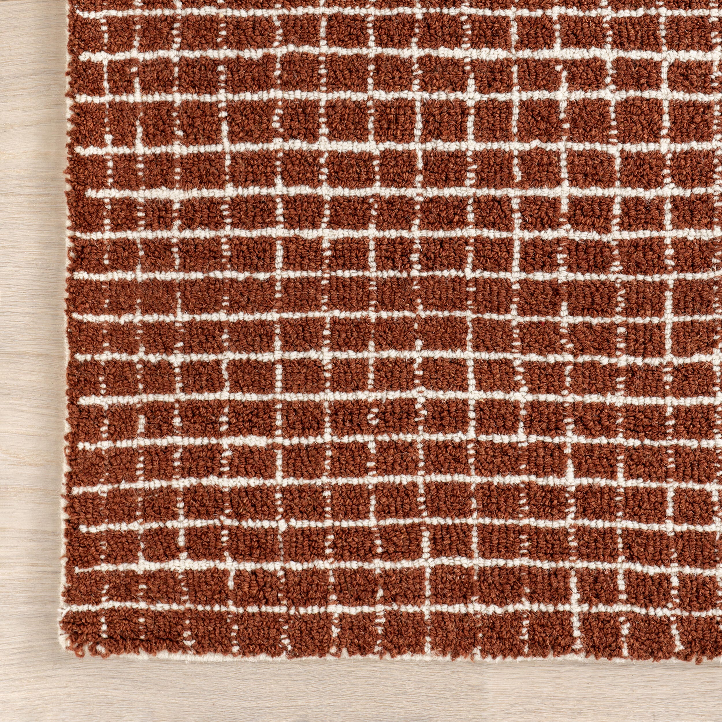 Nuloom Melrose 3' x 8' Runner Rug, Chestnut, large