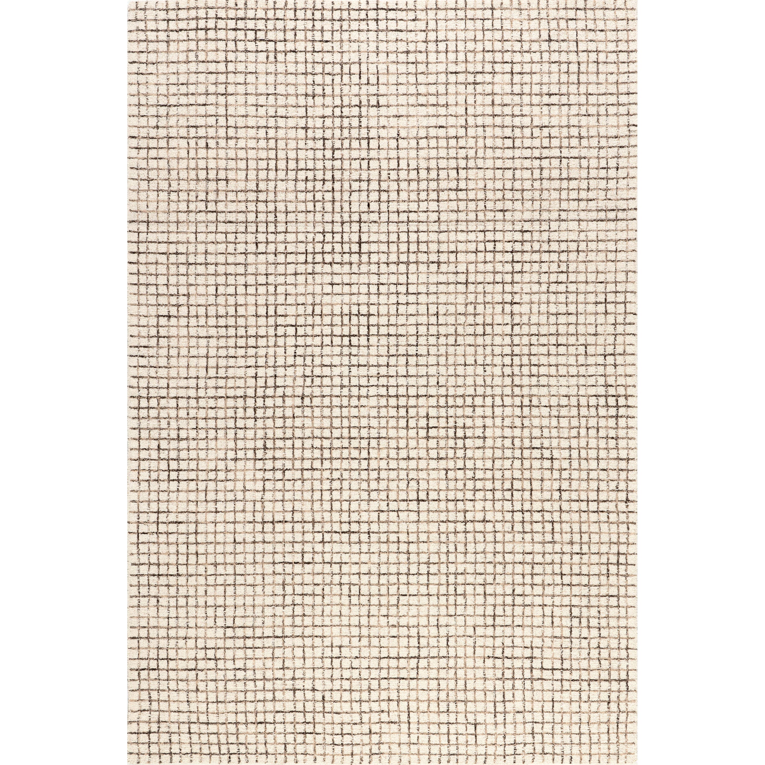 Nuloom Melrose 6' Square Area Rug, Cream, large