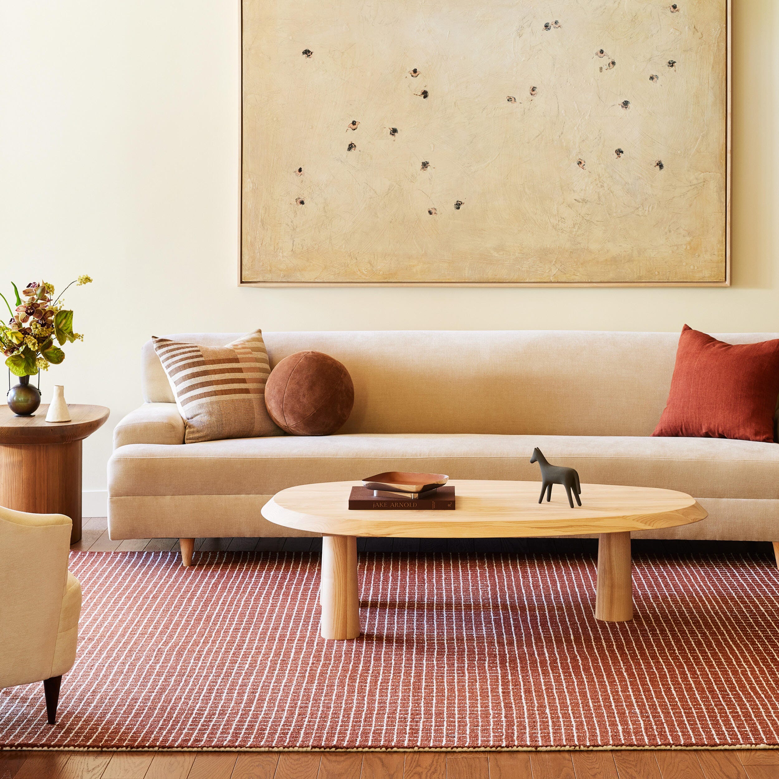 Nuloom Melrose 6' x 9' Area Rug, Chestnut, rollover