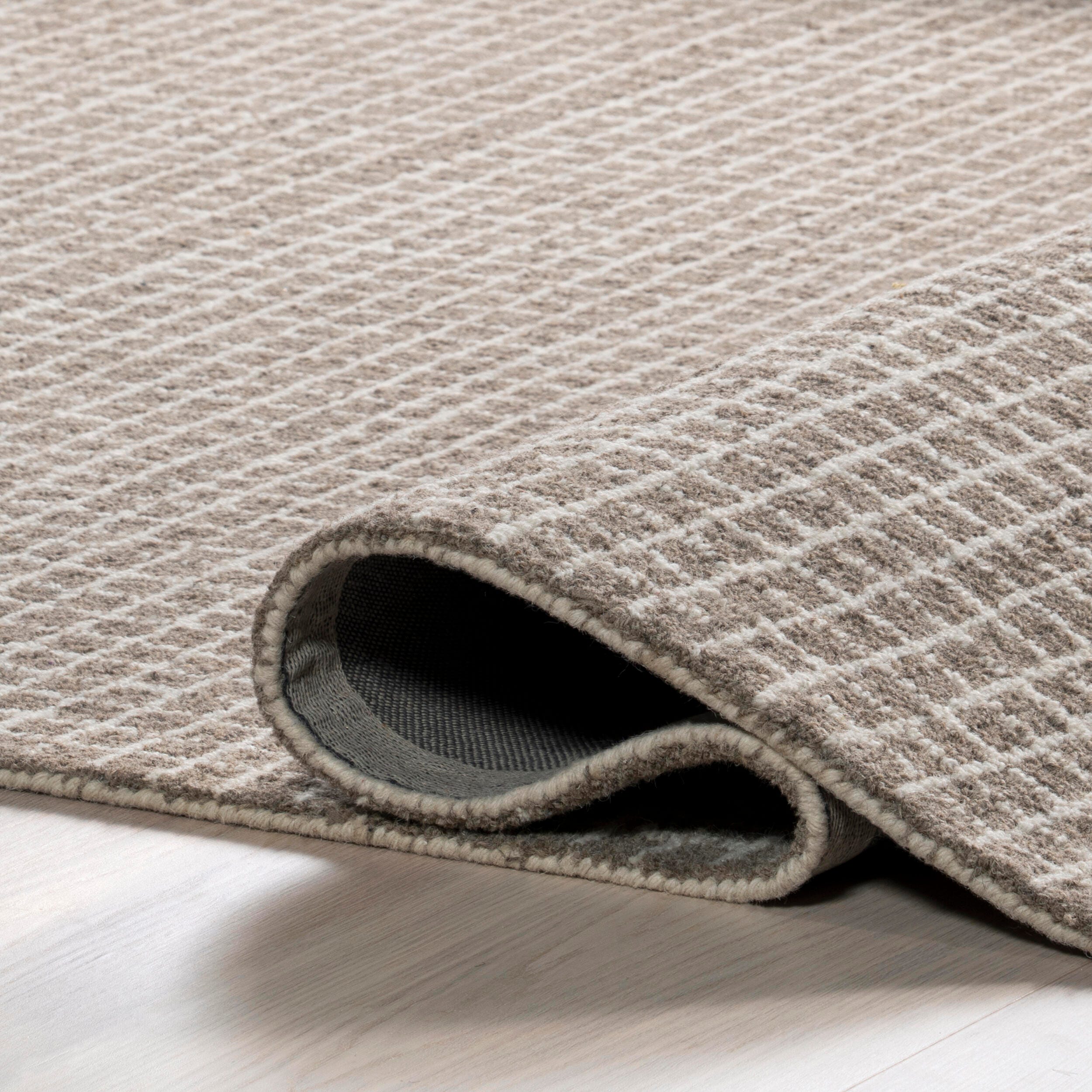 Nuloom Melrose 8' Square Area Rug, Gray, large