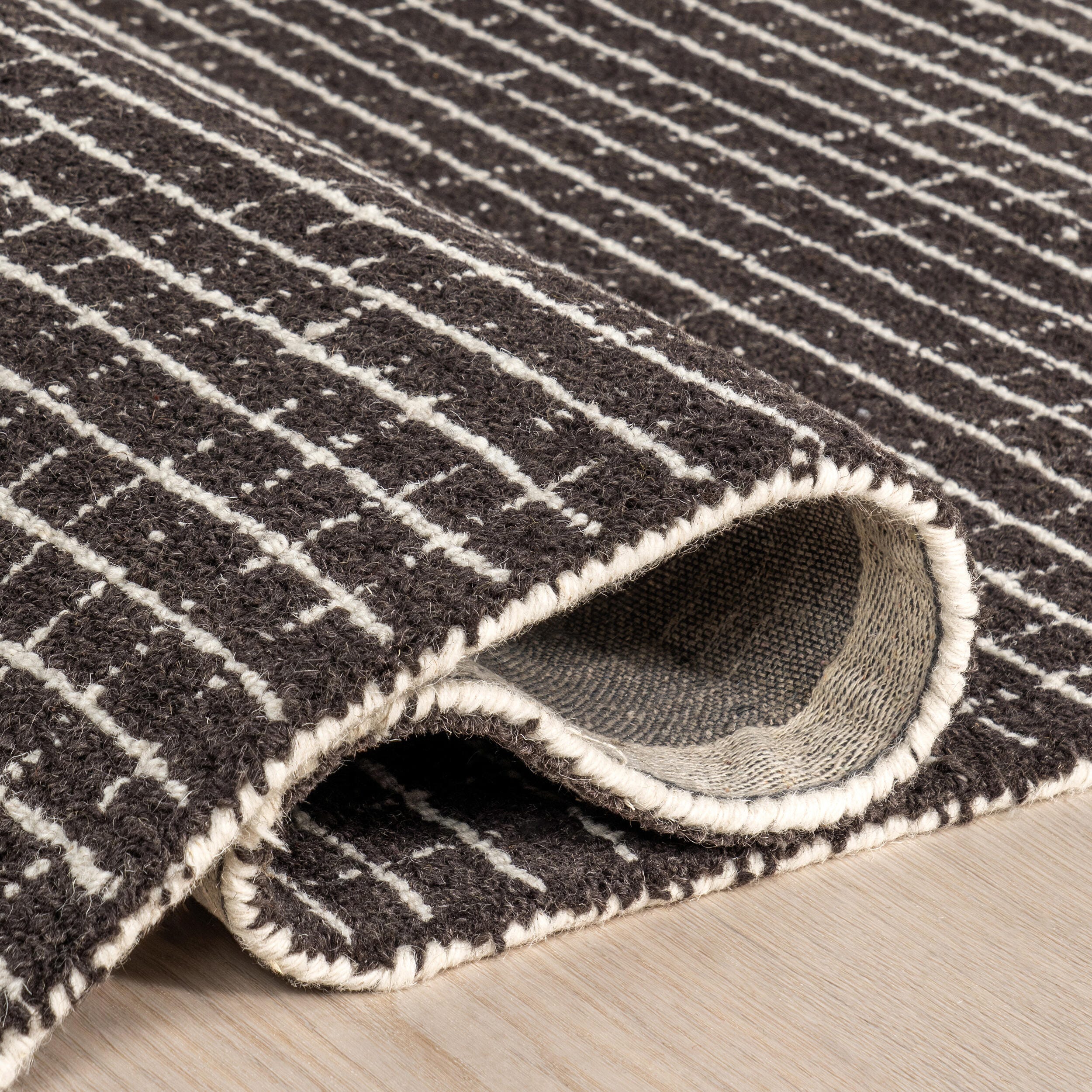 Nuloom Melrose 8' x 10' Area Rug, Charcoal, large
