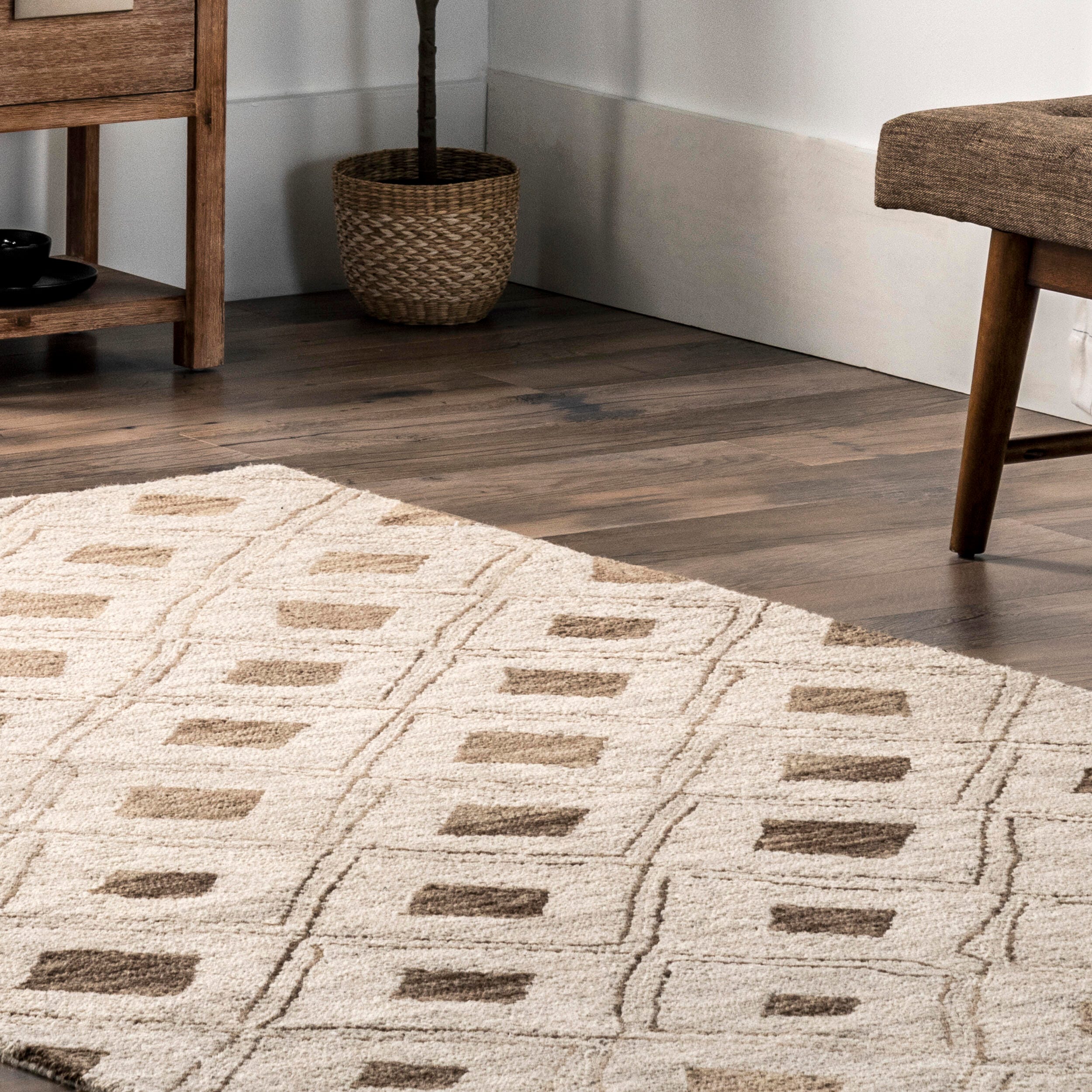 Nuloom Myla 10' x 14' Area Rug, Beige, large