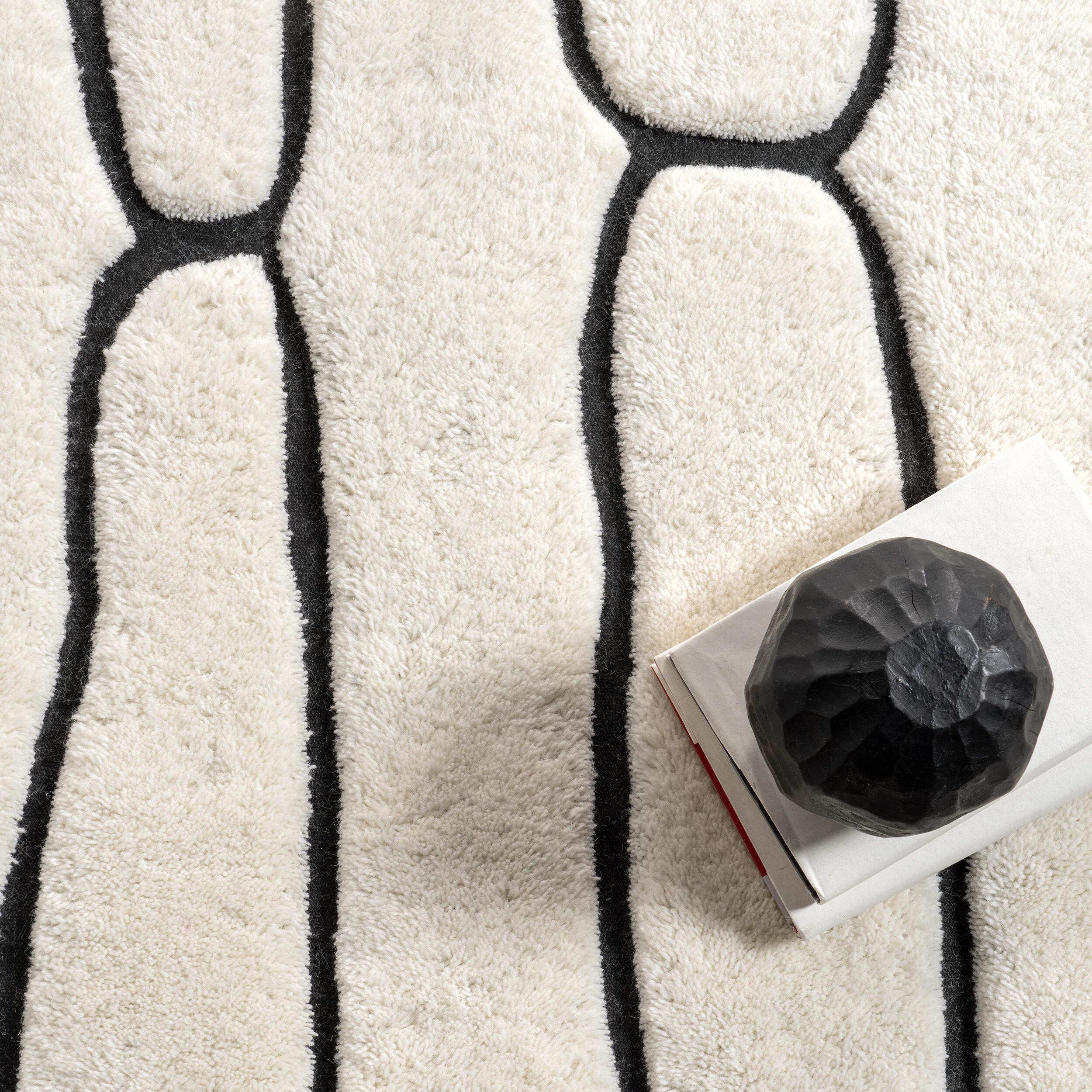 Nuloom Nazco 3' x 8' Runner Rug, Cream, large