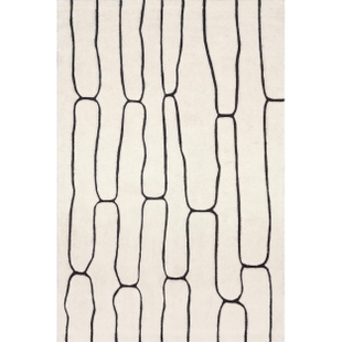 Nuloom Nazco 4' x 6' Area Rug, Cream, large