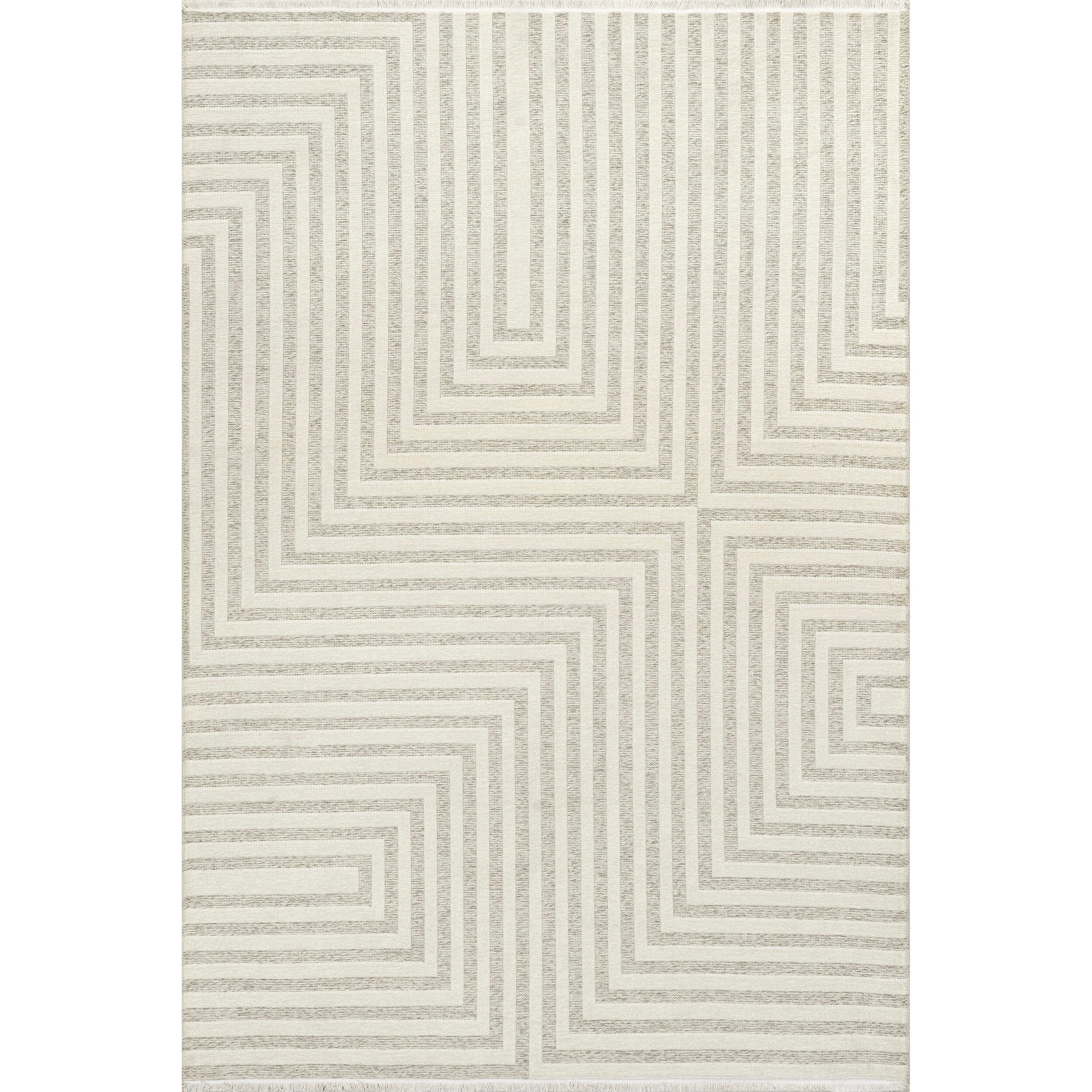 Nuloom Nicolai 7' x 9' Area Rug, Cream, large