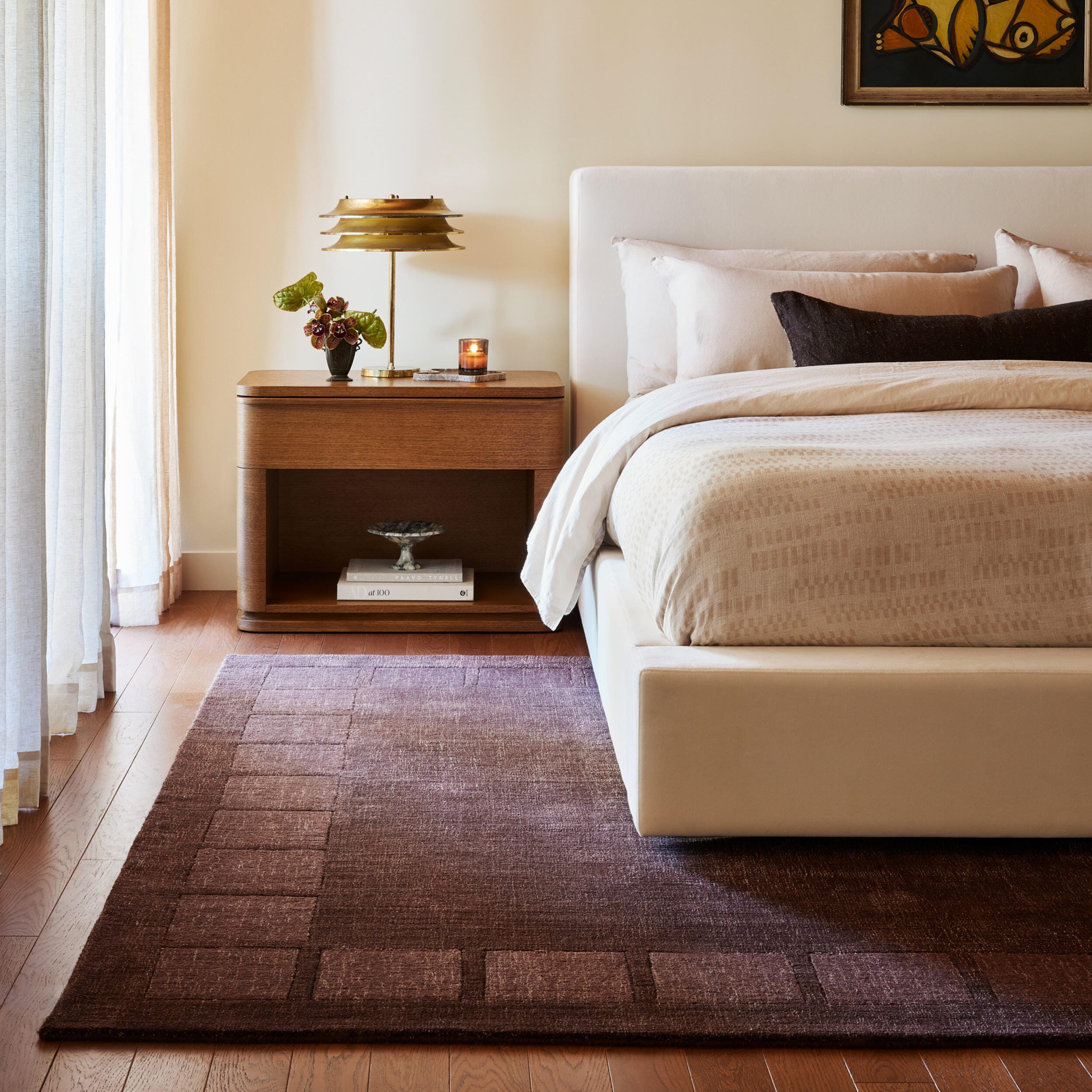 Nuloom Petra 3' x 5' Area Rug, Truffle Brown, rollover