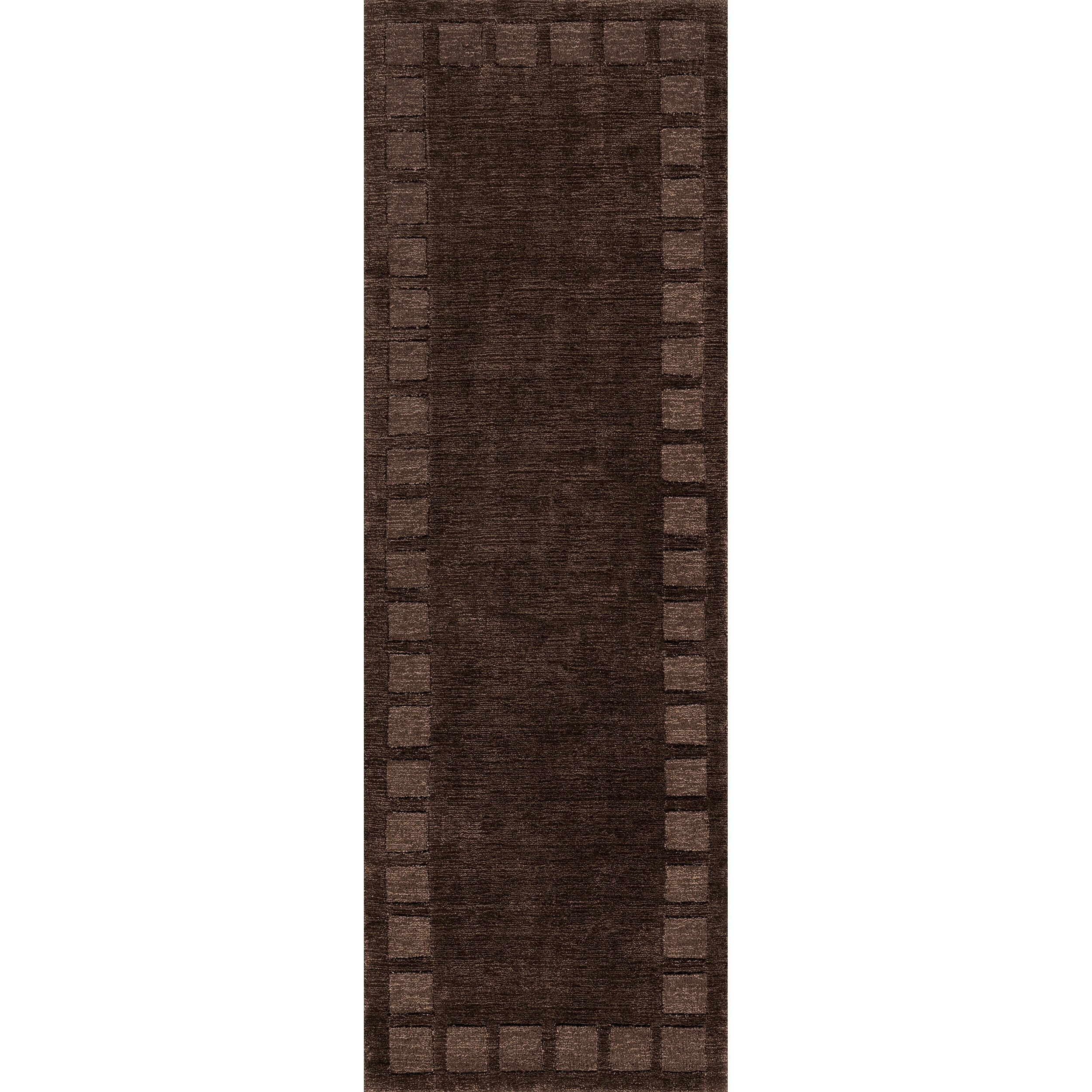 Nuloom Petra 3' x 8' Runner Rug, Truffle Brown, large